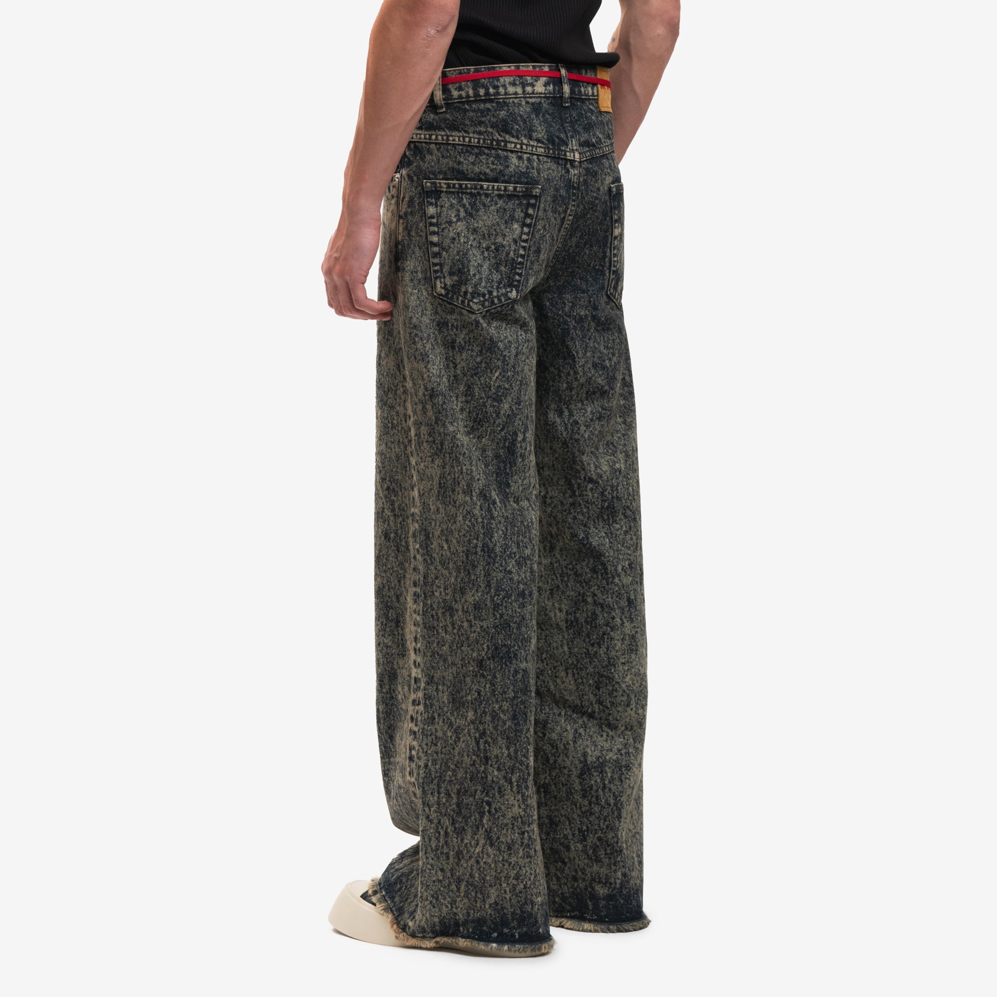 MARNI Marble Dyed String Jeans Nomad - 4