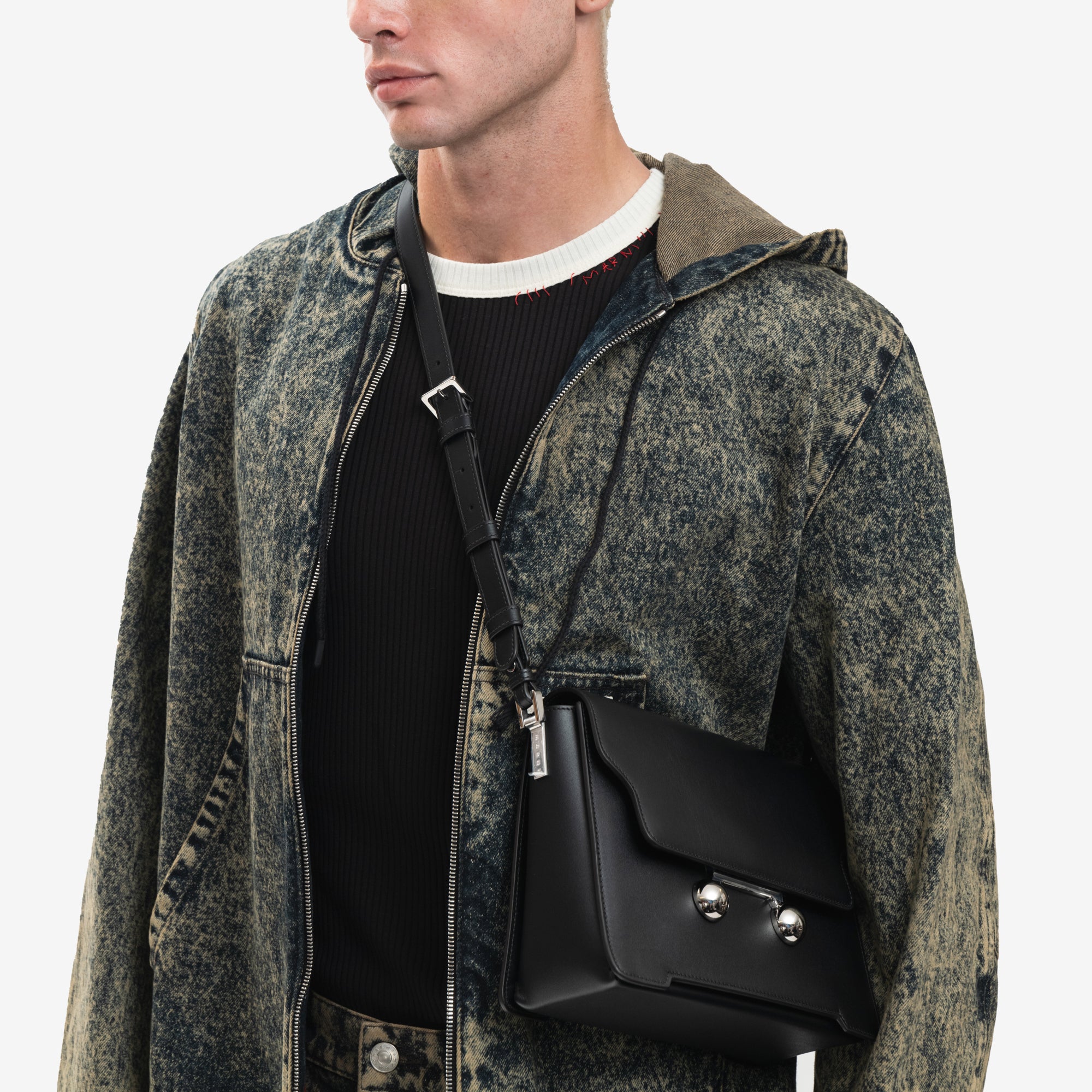 MARNI Marble Dyed Zip Hoody Nomad - 5