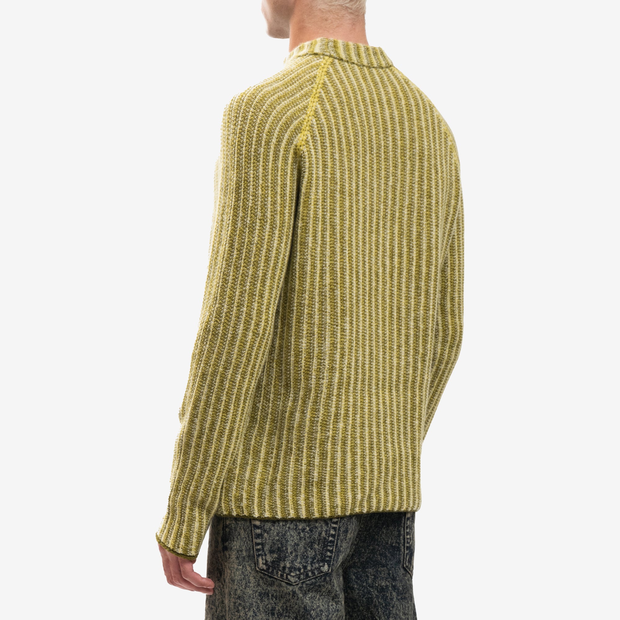 MARNI Degrade Stripes Sweater Citronelle - 4