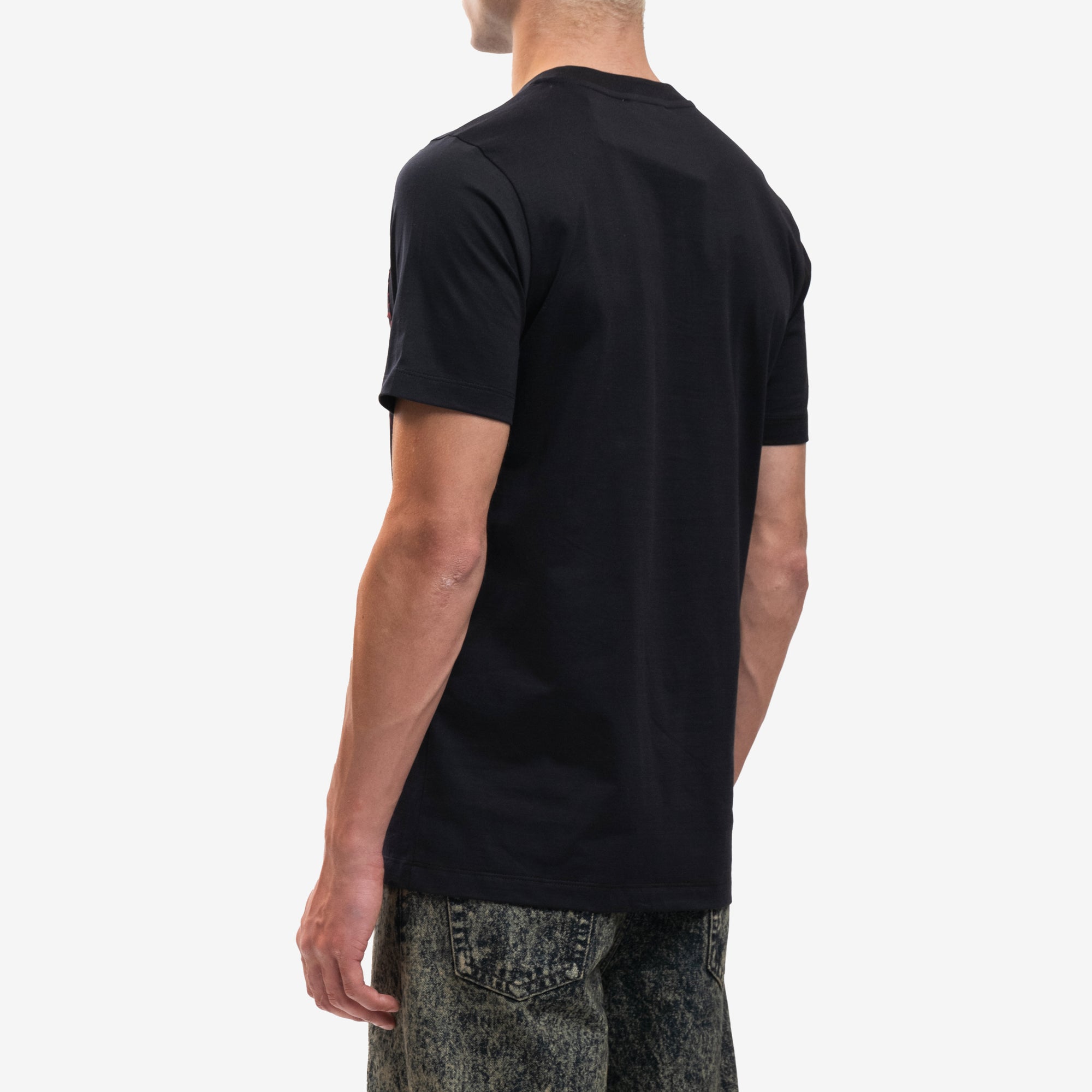 MARNI Mending Patch Logo T-Shirt Black - 4