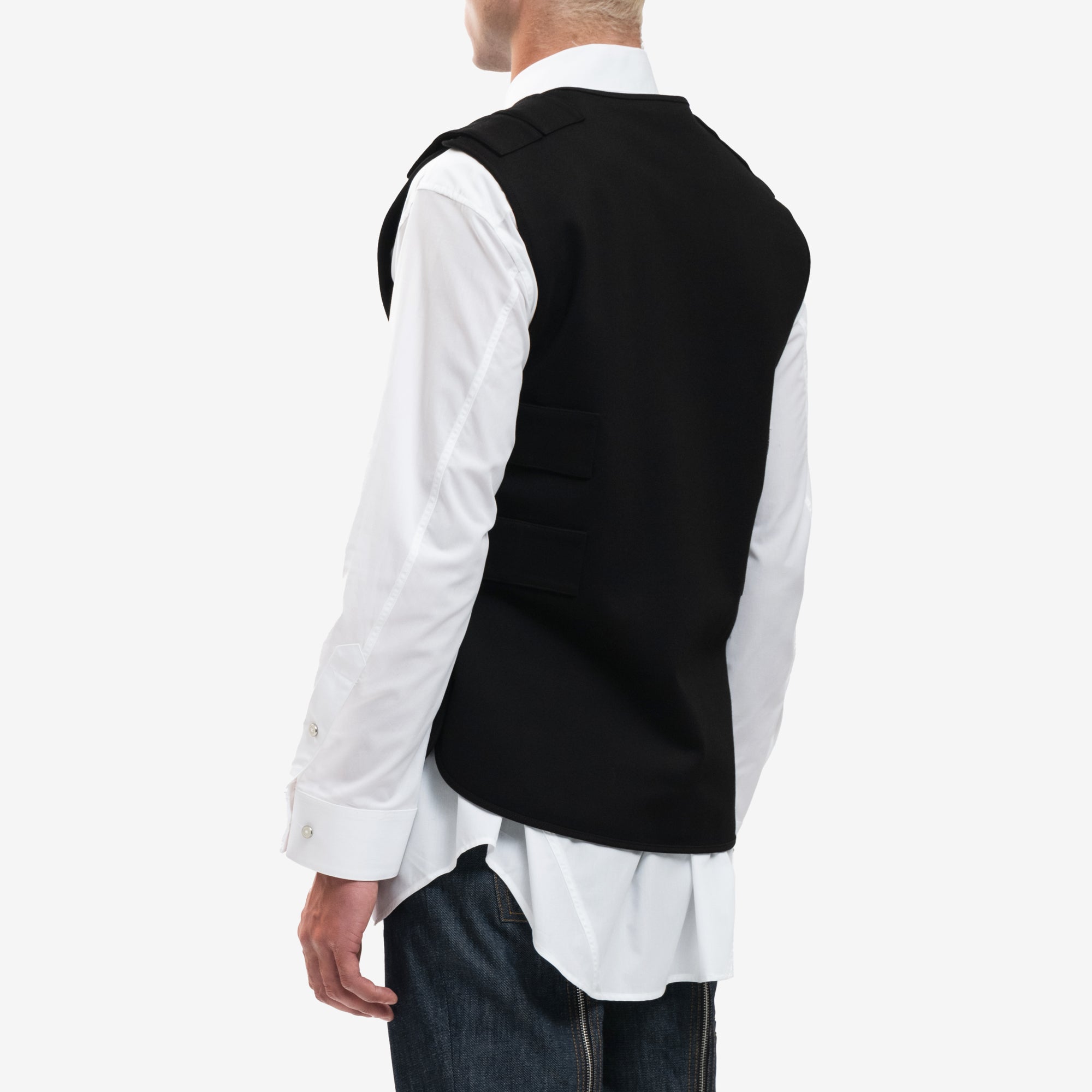 Helmut Lang Armor Strap Vest Black - 4
