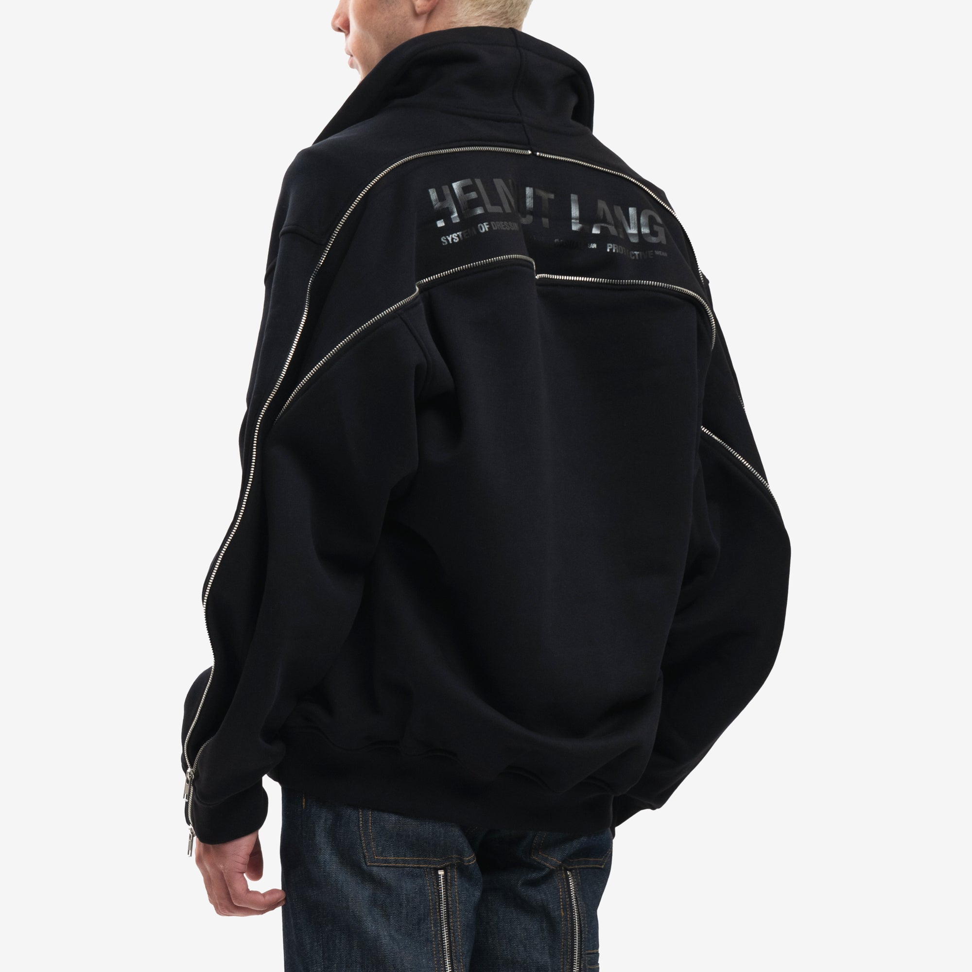 Helmut Lang Suitcase Pullover Sweatshirt Black - 6