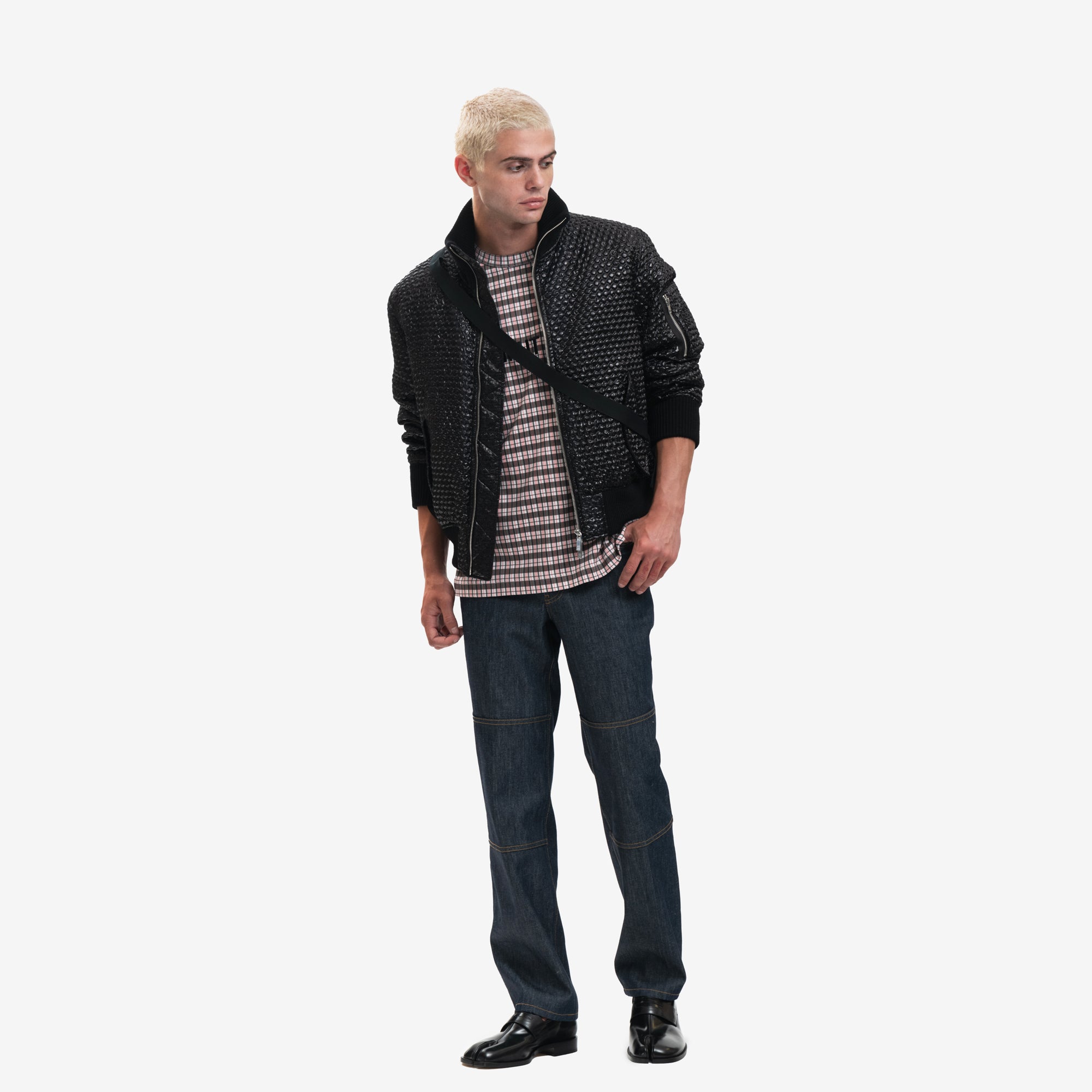 Helmut Lang Brooklyn Zip Carpenter Jeans Raw Indigo - 5