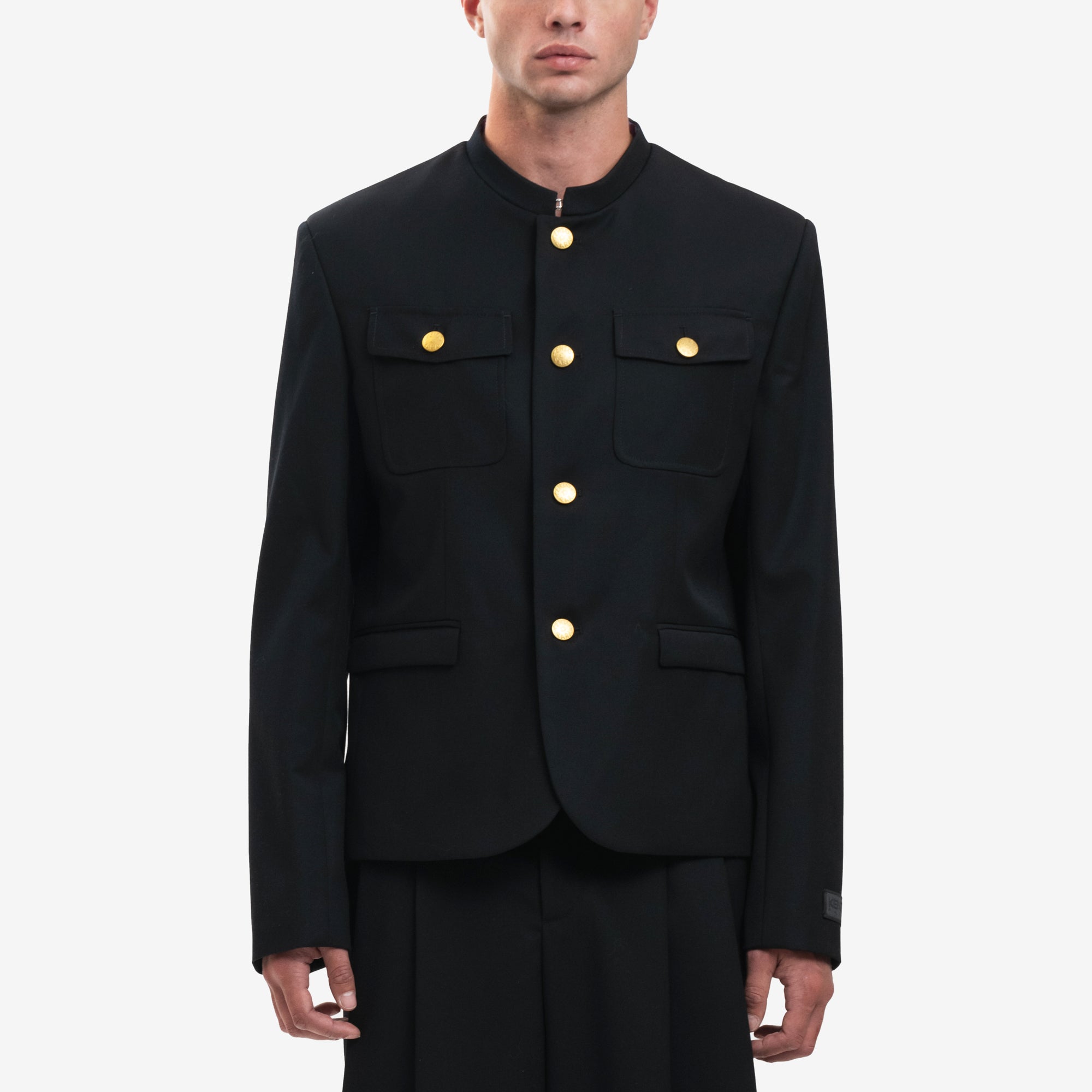 Kenzo School Boy Blazer Jacket Black - 1