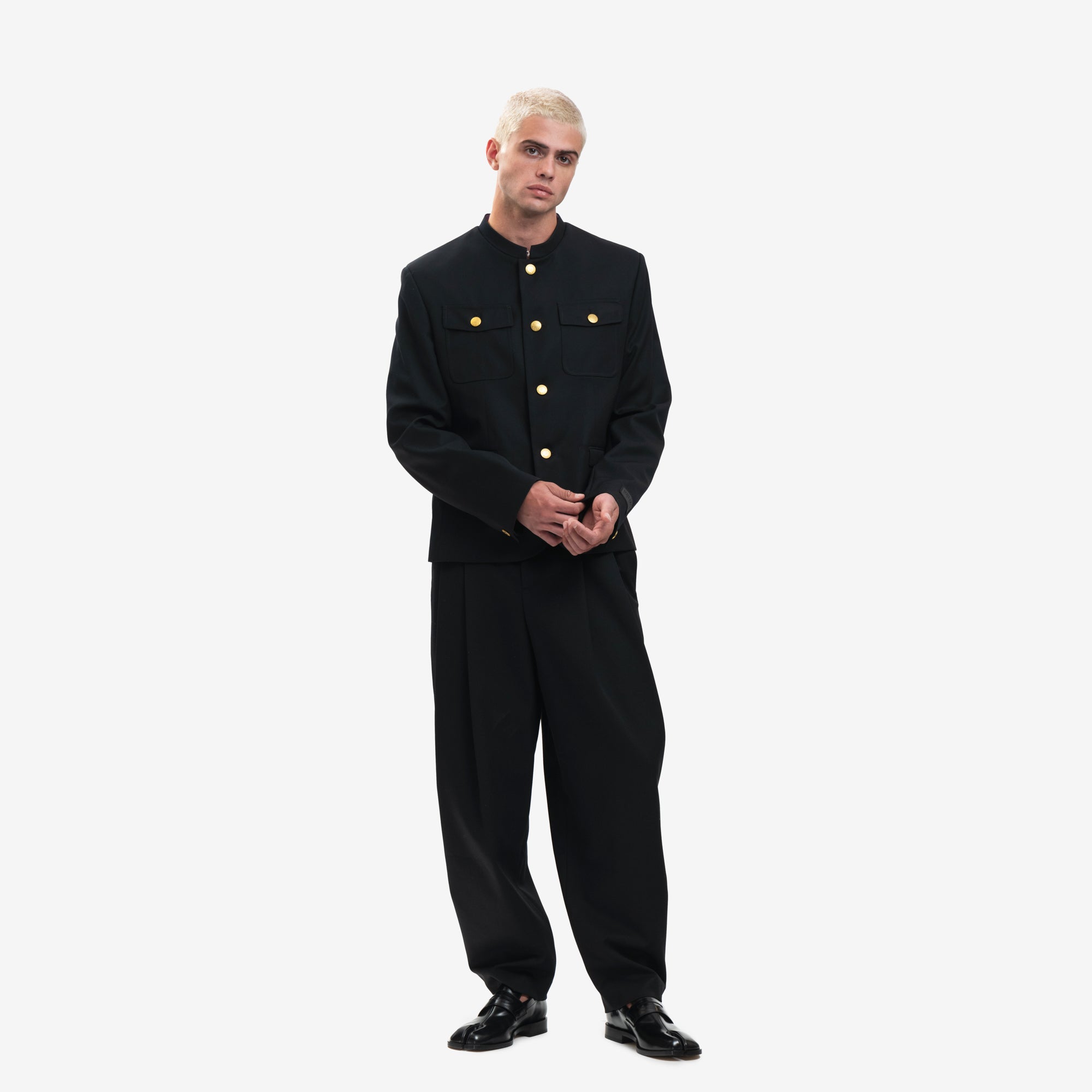 Kenzo Relaxed School Boy Pants Black - 2