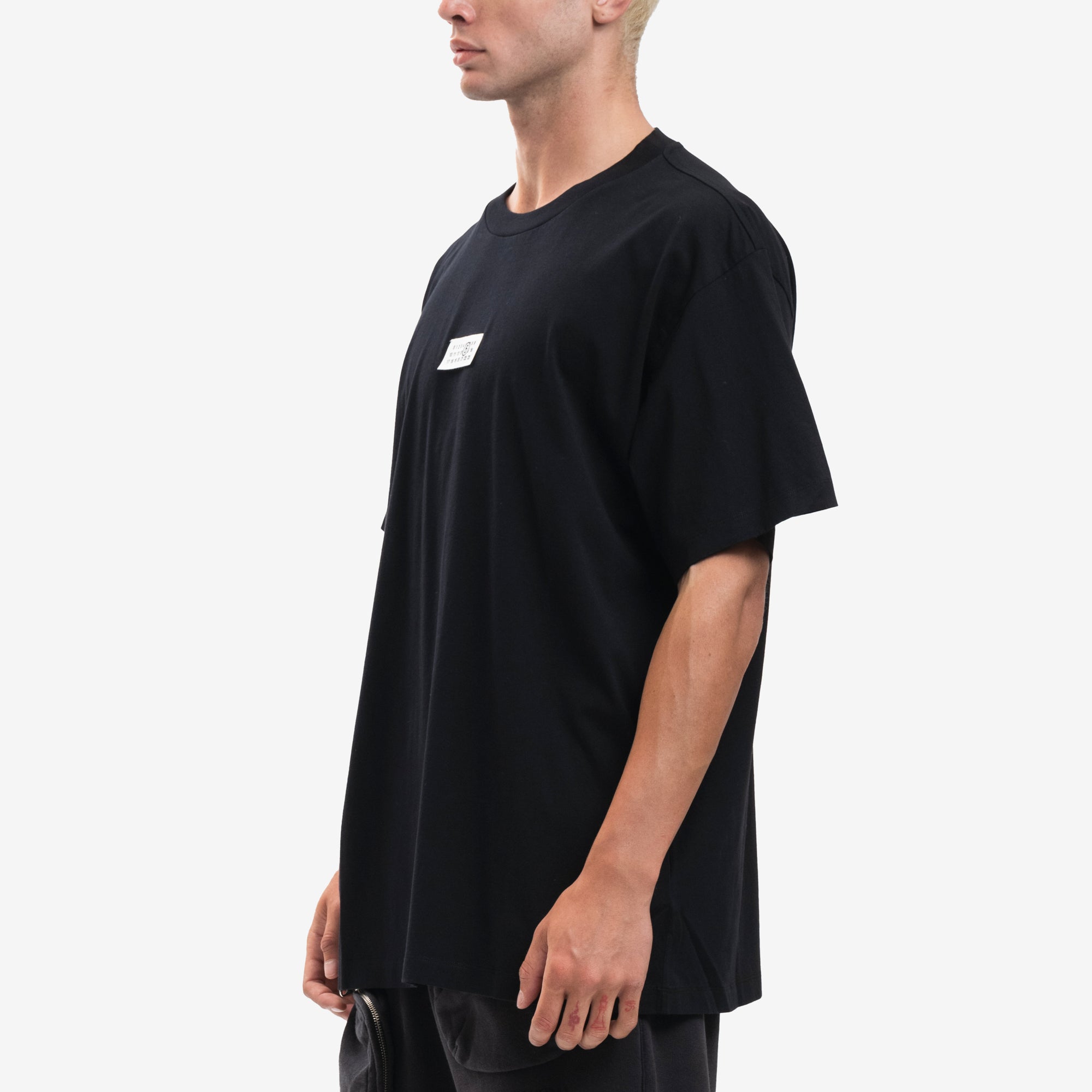 MM6 Numeric Patch T-Shirt Black - 3