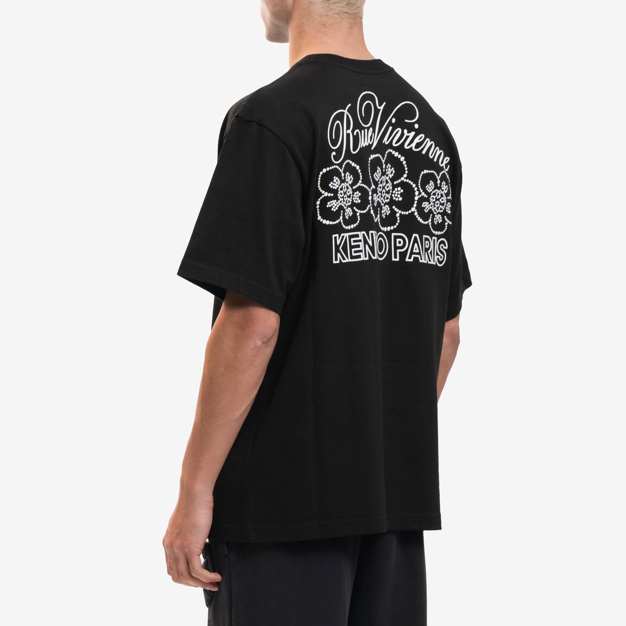 Kenzo Constellation Embroidered T-Shirt Black - 4
