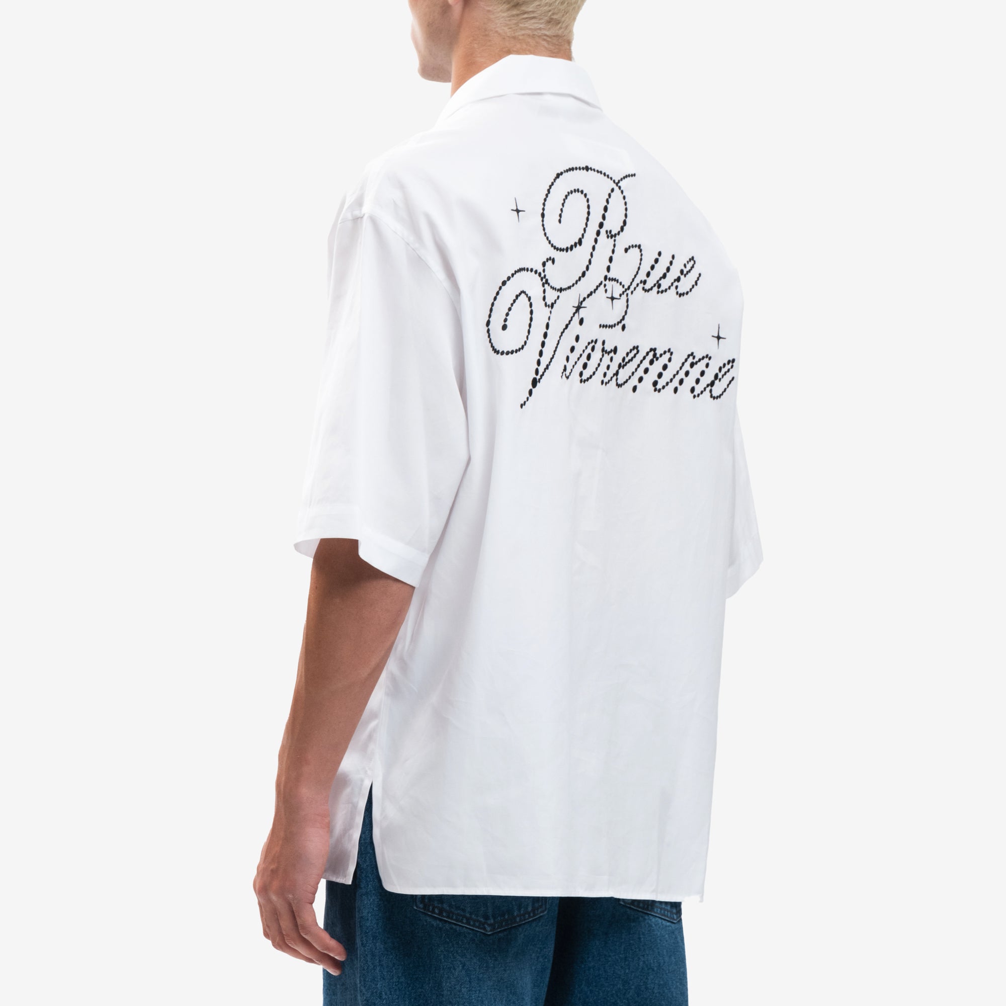 Kenzo Constellation Hawaiian Shirt White - 4