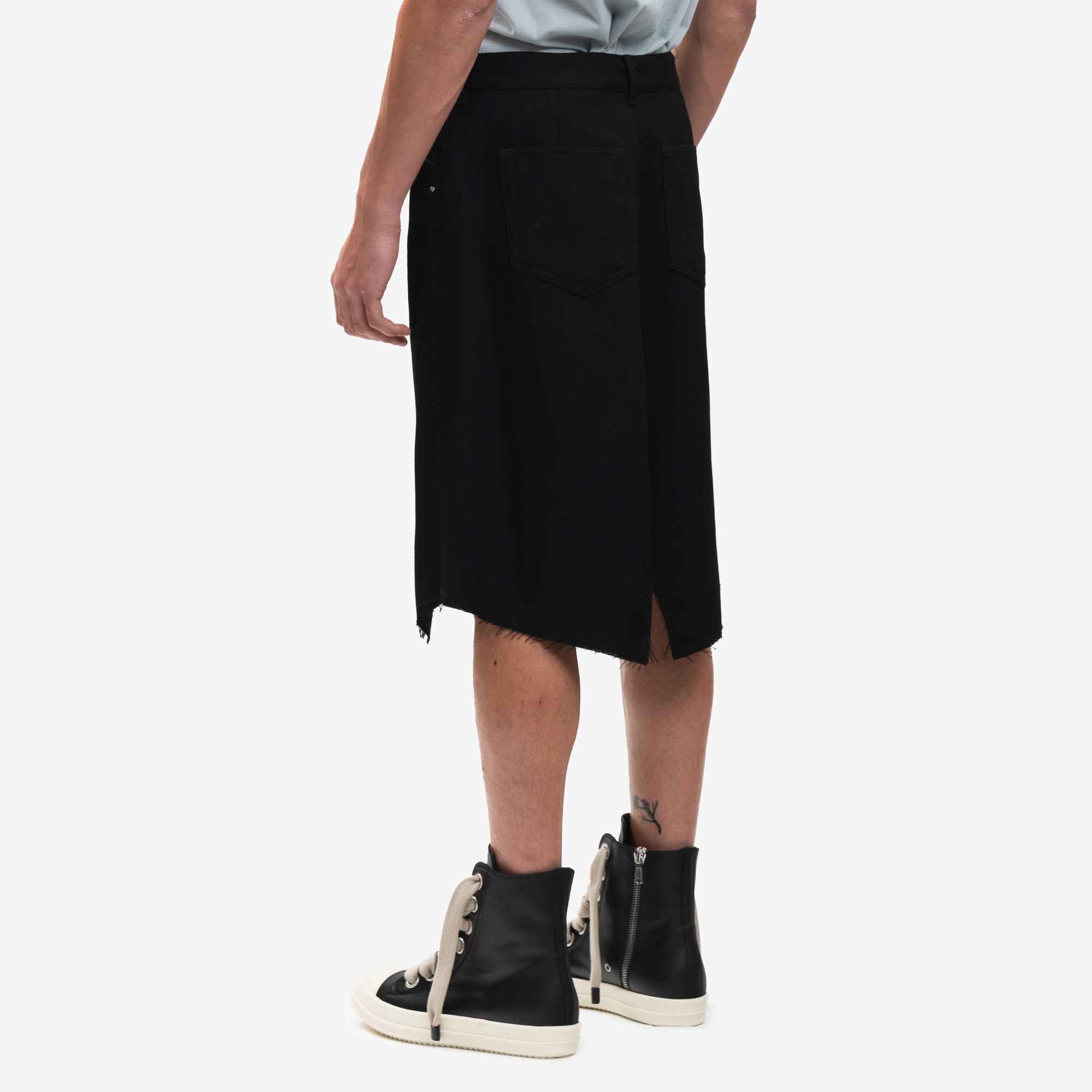 Photo of Rick Owens Unisex Slivered Skirt - 8