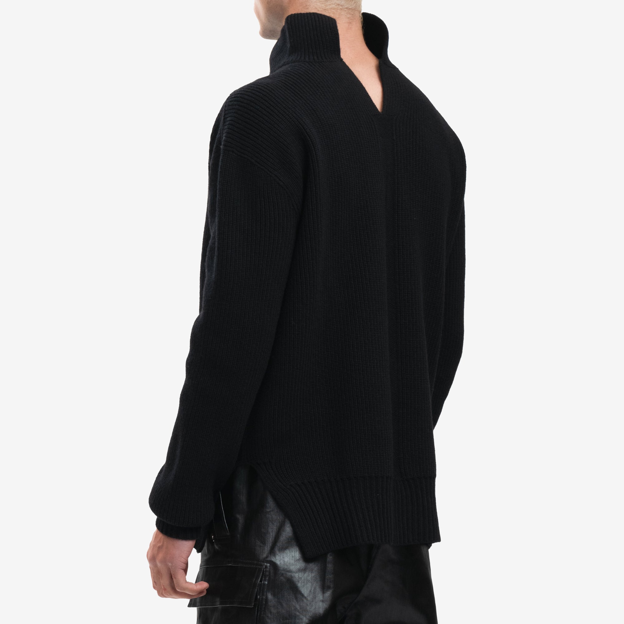 Photo of Rick Owens Fisherman Tabard Sweater - 4