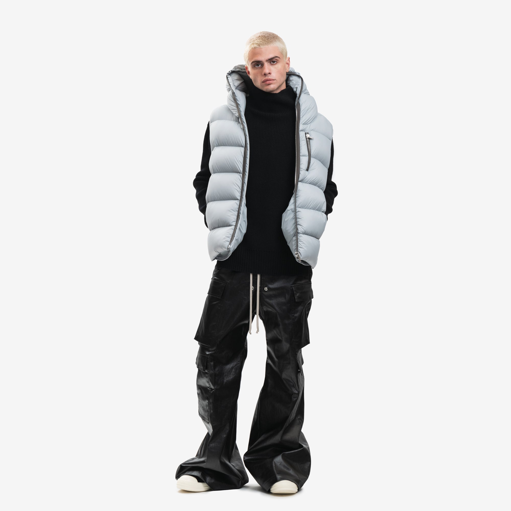 Rick Owens Sealed Vest Pale Blue - 5