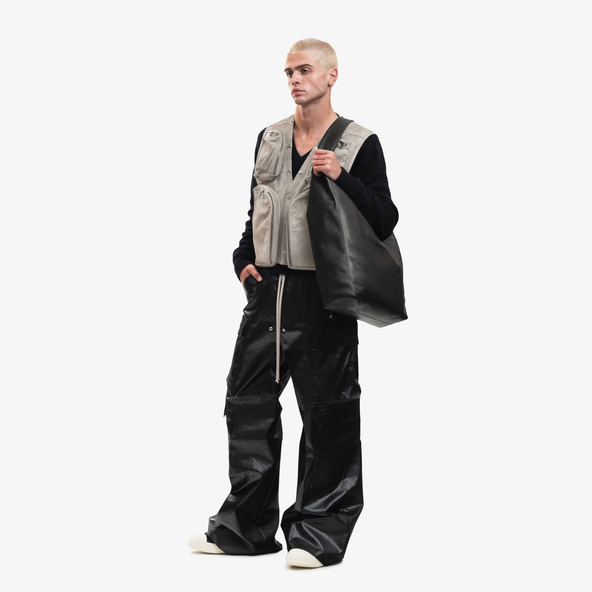 Rick Owens Cargobelas Pants Black - 2