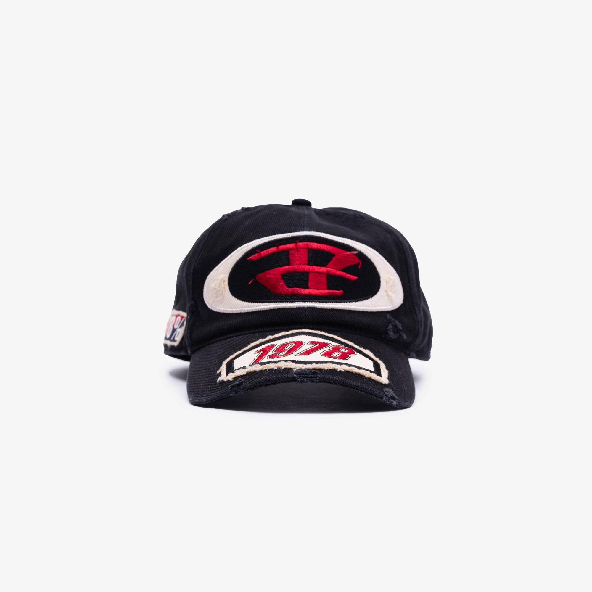 DIESEL Interlock Logo Baseball Cap Black - 1