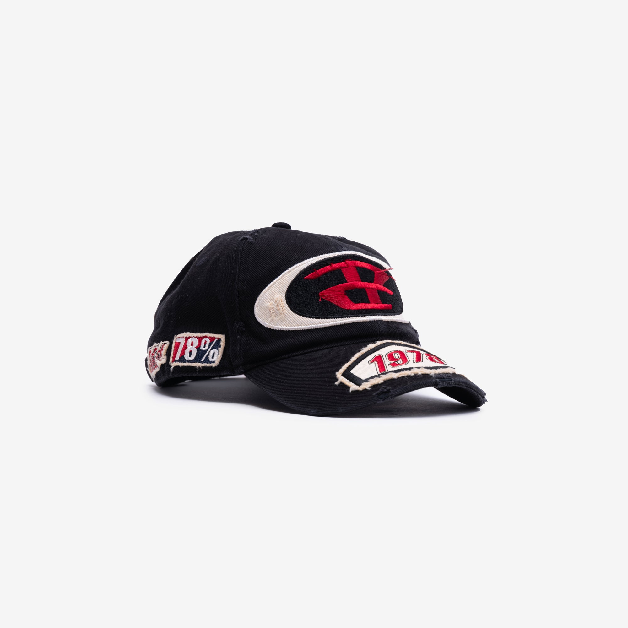 DIESEL Interlock Logo Baseball Cap Black - 3