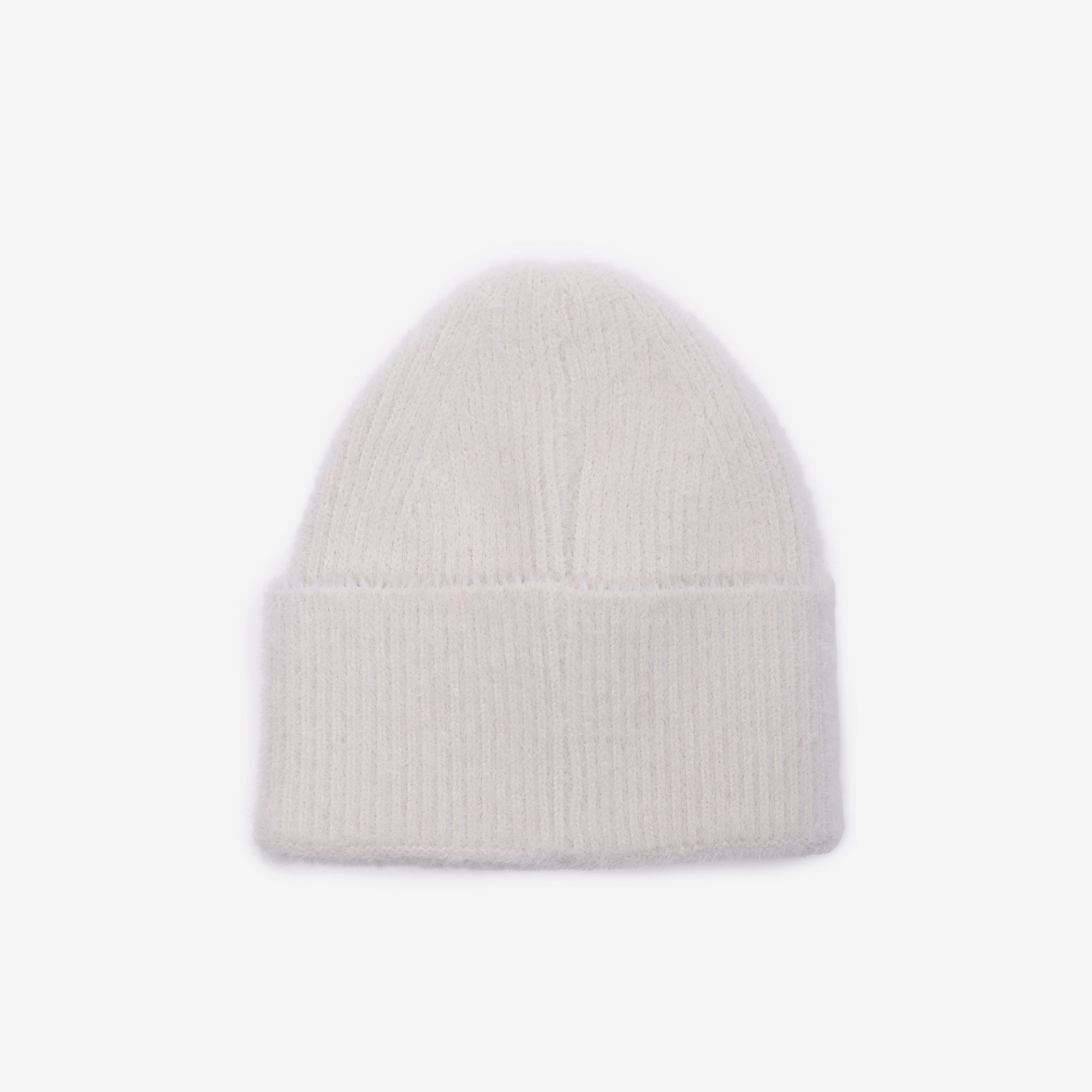 Palm Angels Classic Logo Maxi Beanie Off White - 3