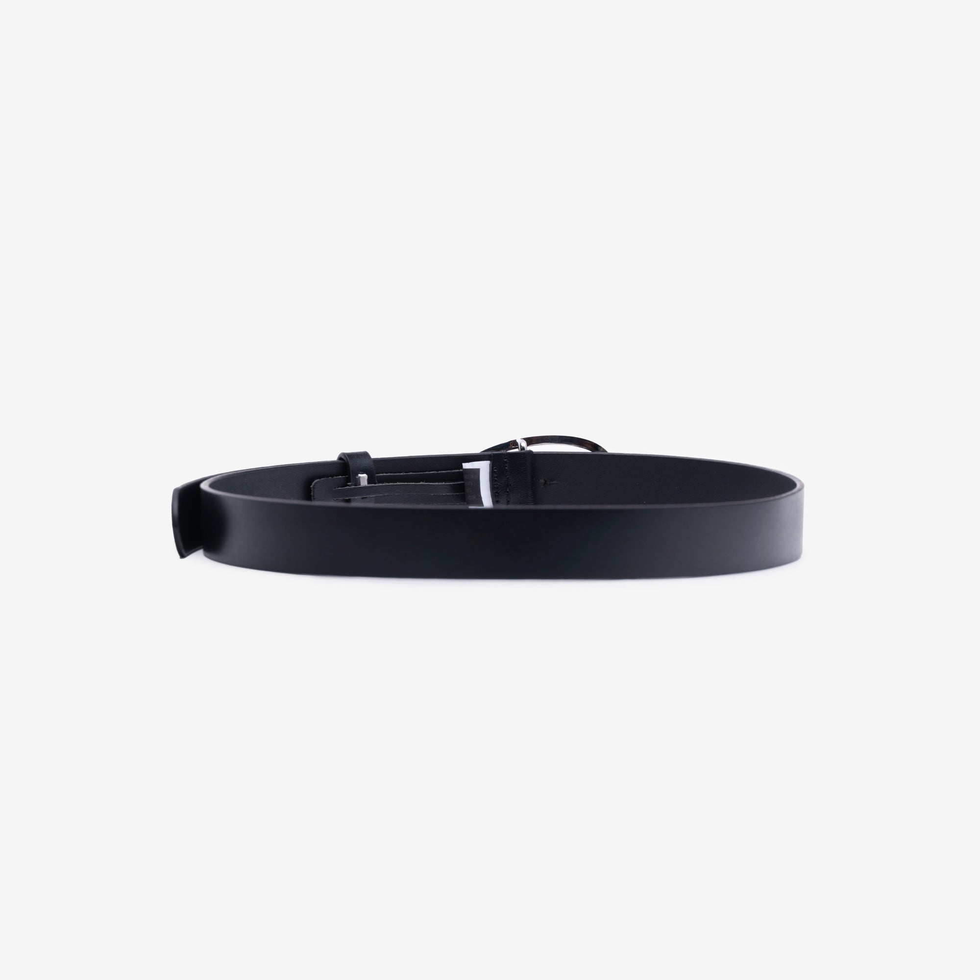 DIESEL Womens 1DR 25 Oval D Belt Black - 3