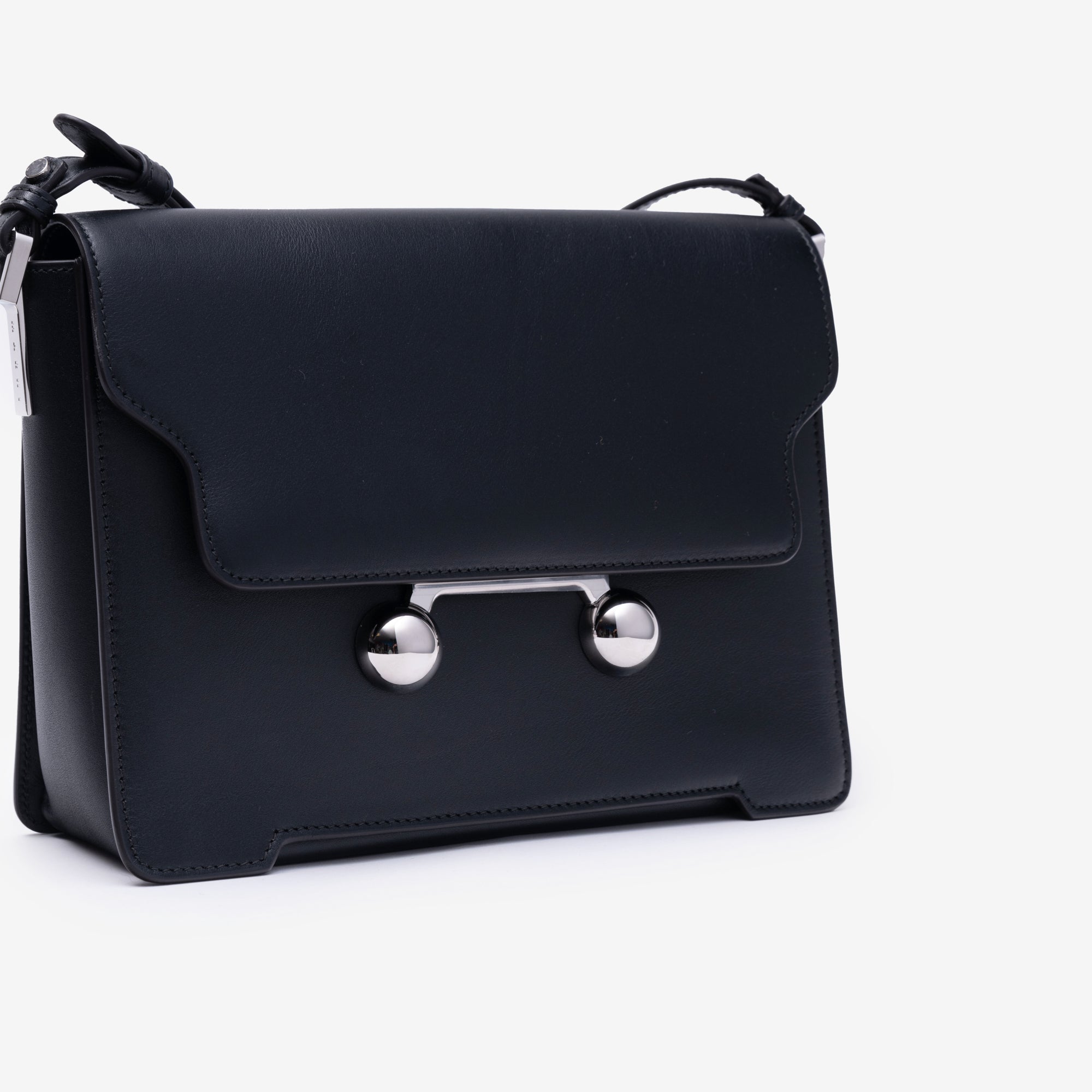 MARNI Trunkaroo Medium Shoulder Bag Black - 4