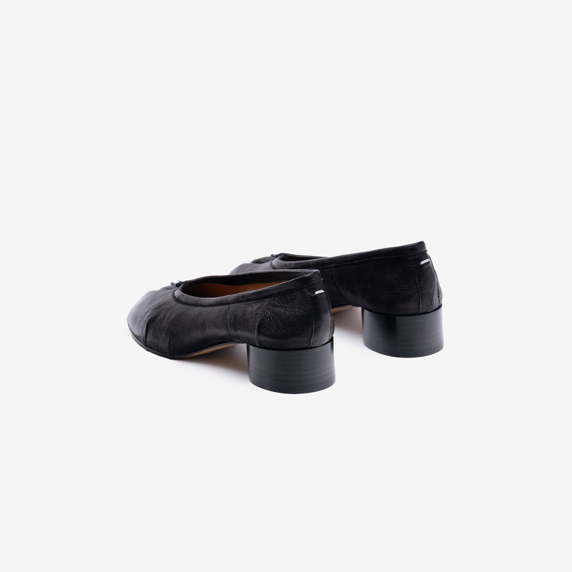 Maison Margiela Womens Tabi Ballerina H30 Black - 6