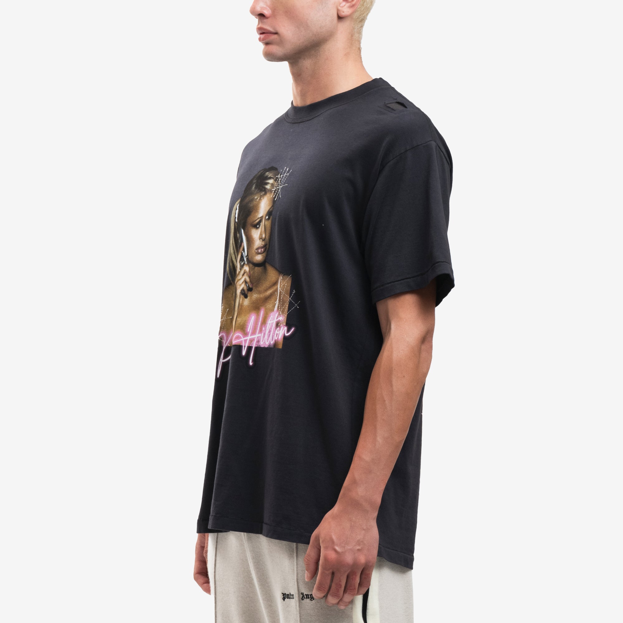 Dom Rebel Paris Vintage T-Shirt Black - 3