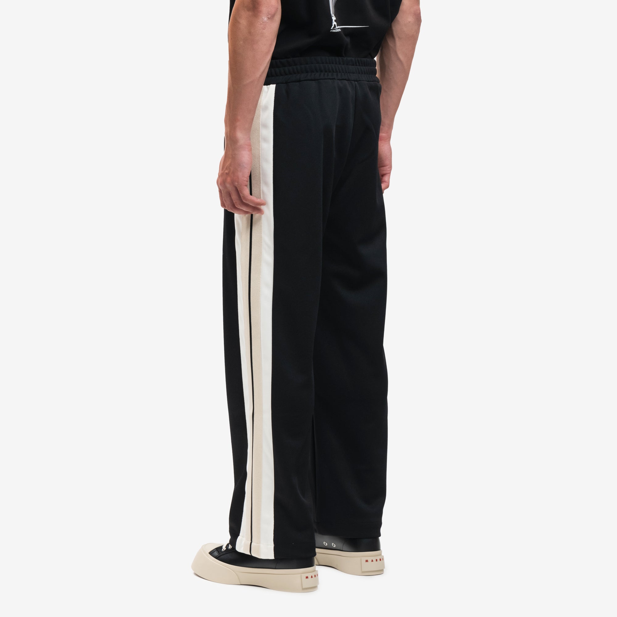 Palm Angels New Monogram Track Pants Black - 4