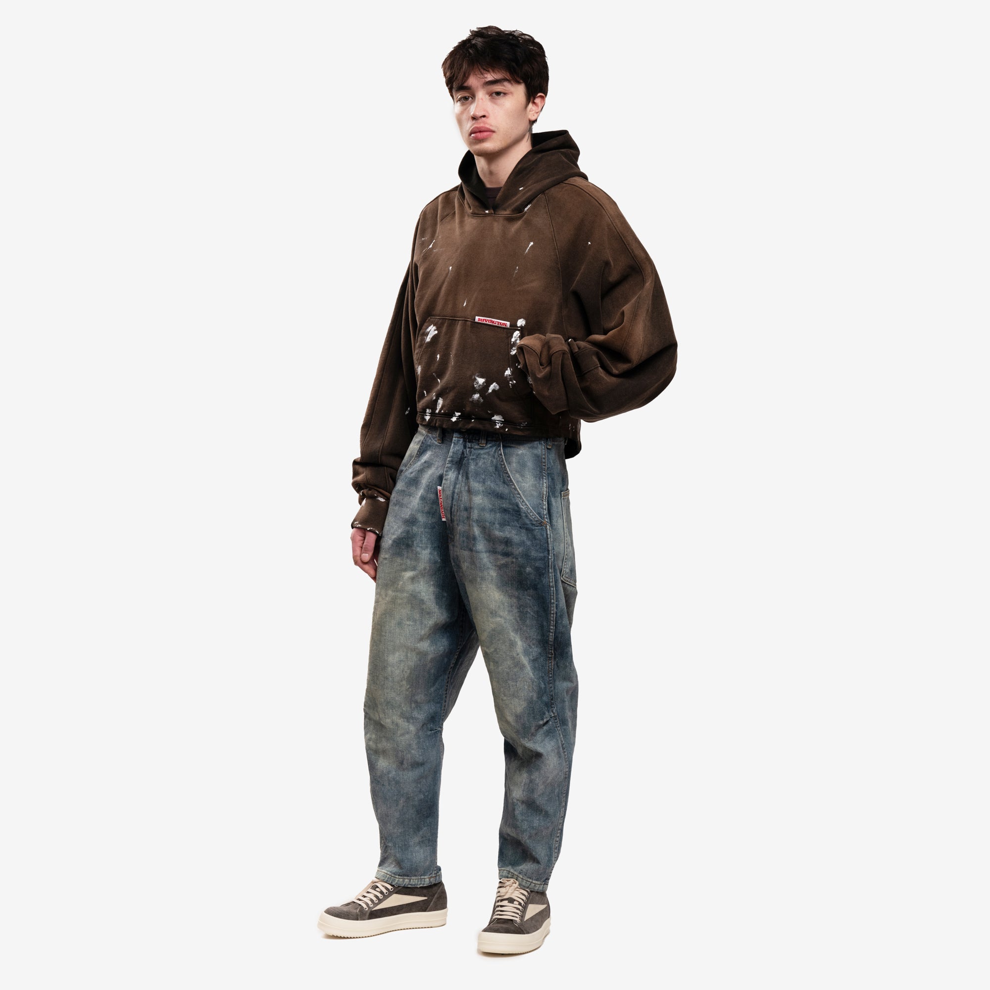 RRR123 Rose Hoody Welder Brown - 5