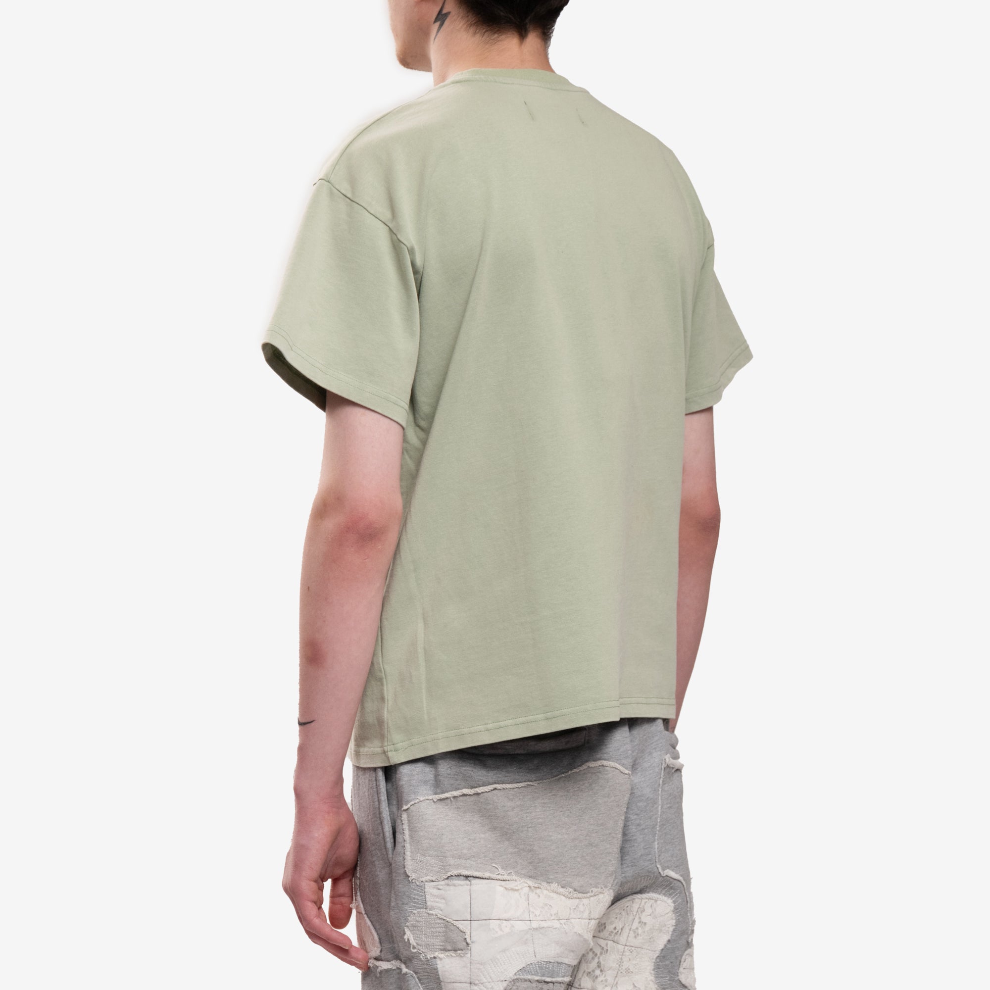 Who Decides War Arc Window T-Shirt Olive - 4
