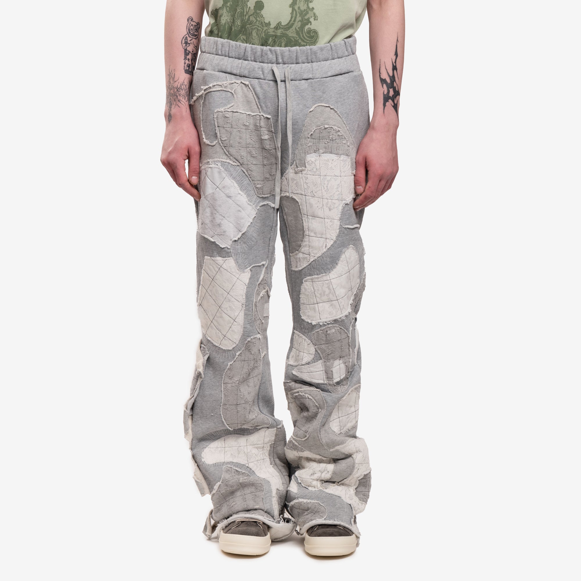 Who Decides War Atom Sweatpants Vintage Grey - 1