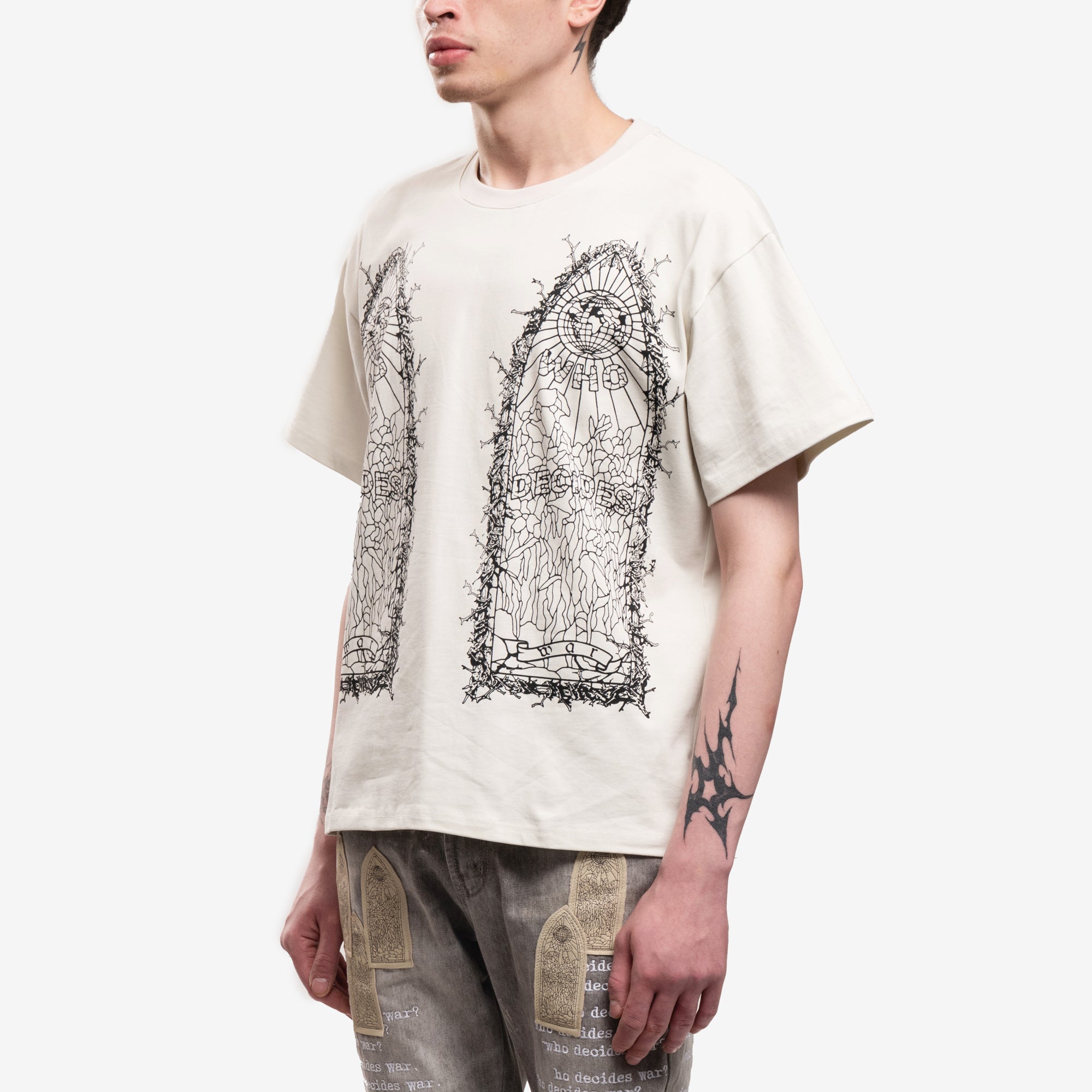 Photo of Who Decides War Thorned T-Shirt - 3