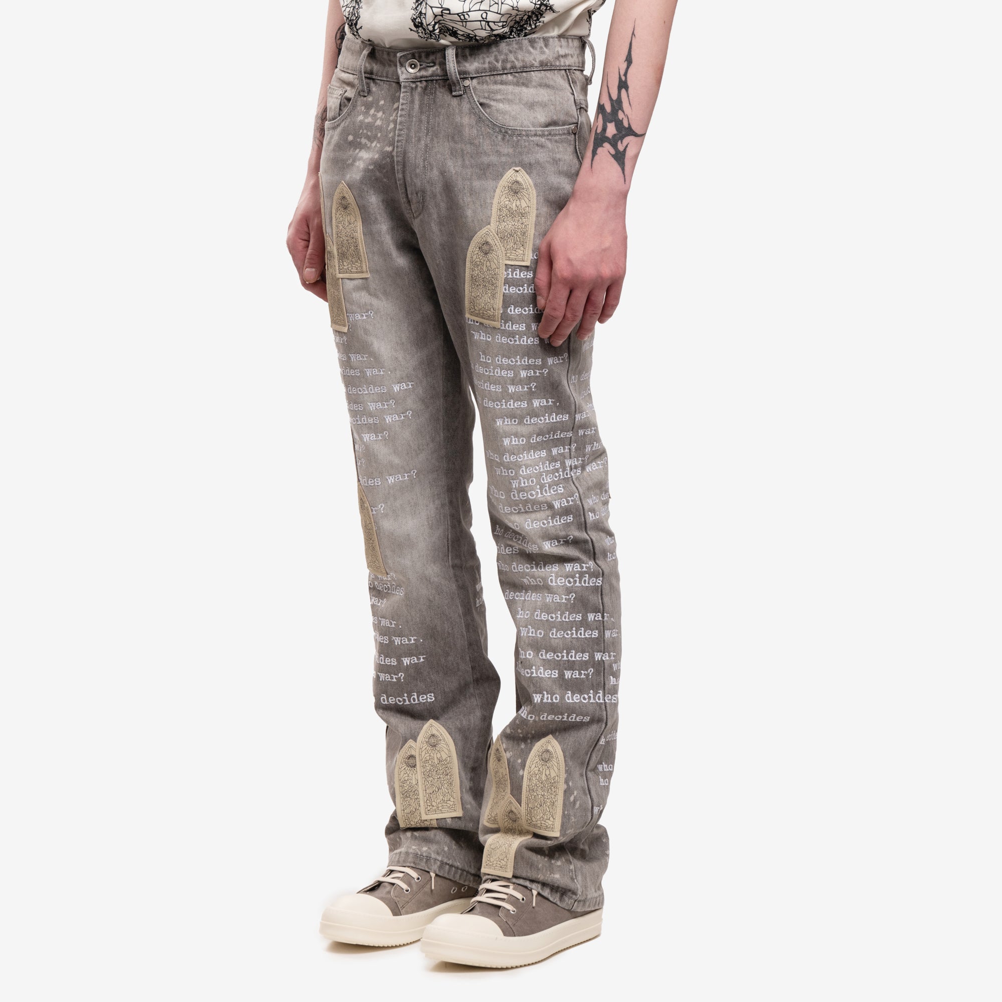 Photo of Who Decides War Scripture Jeans - 3