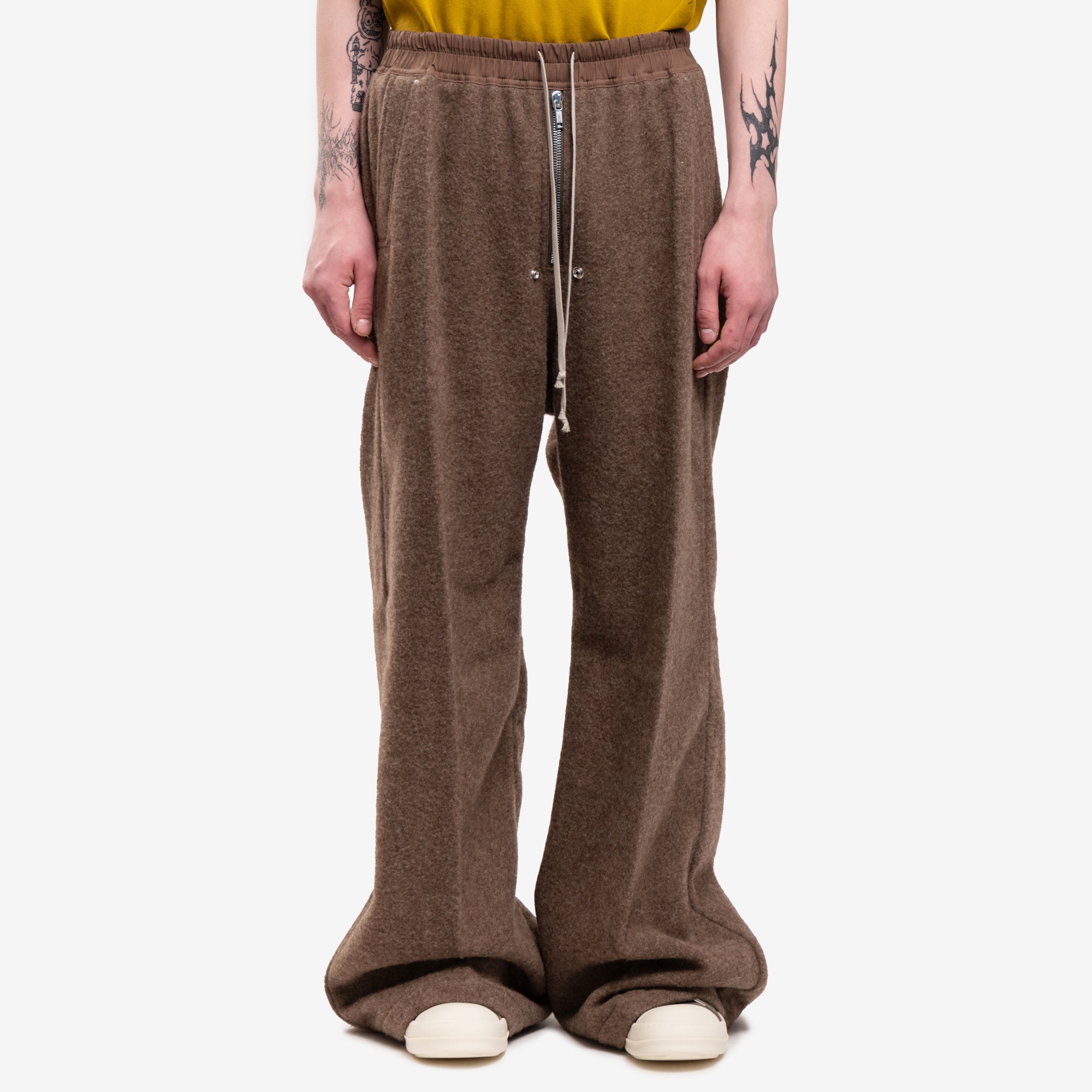 Rick Owens Unisex Wide Bela Pants Fawn - 6