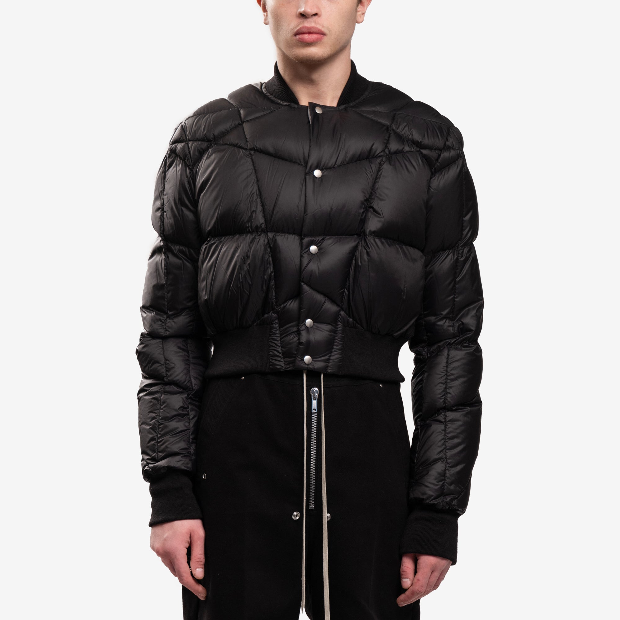 Photo of Rick Owens Cropped Flight Down Bomber - 1