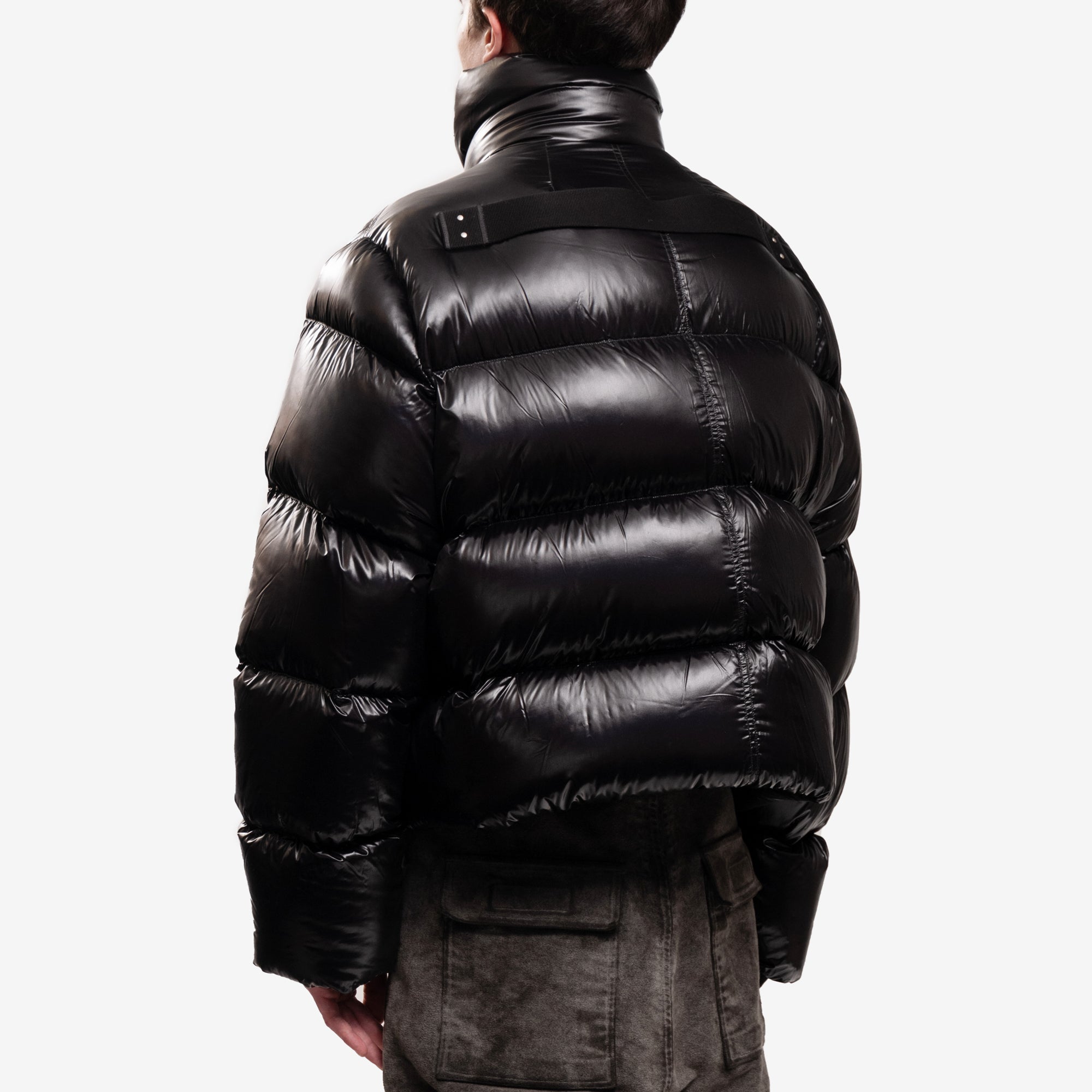 Rick Owens Turtle Down Jacket Black - 4