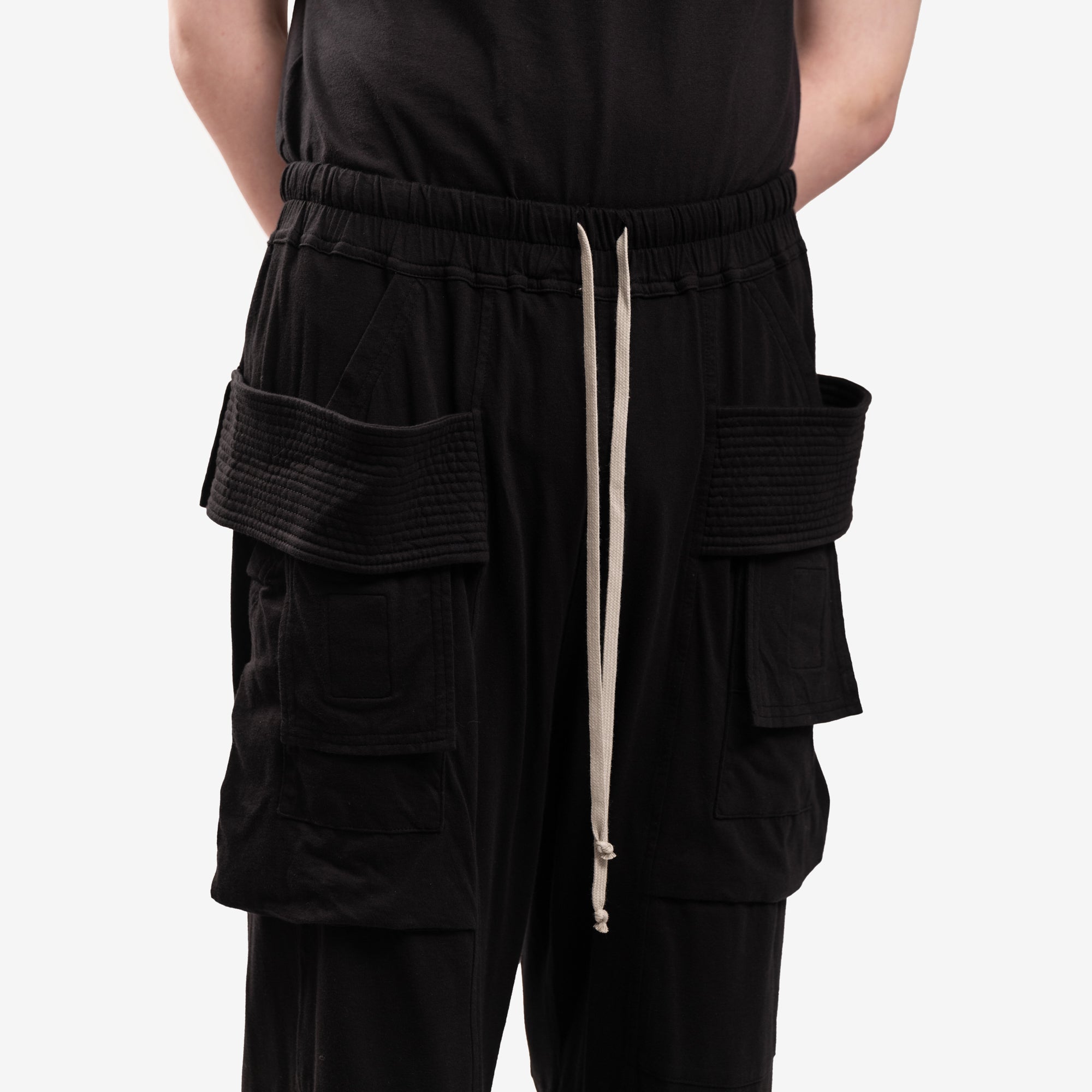Rick Owens DRKSHDW Creatch Wide Cargo Pants
