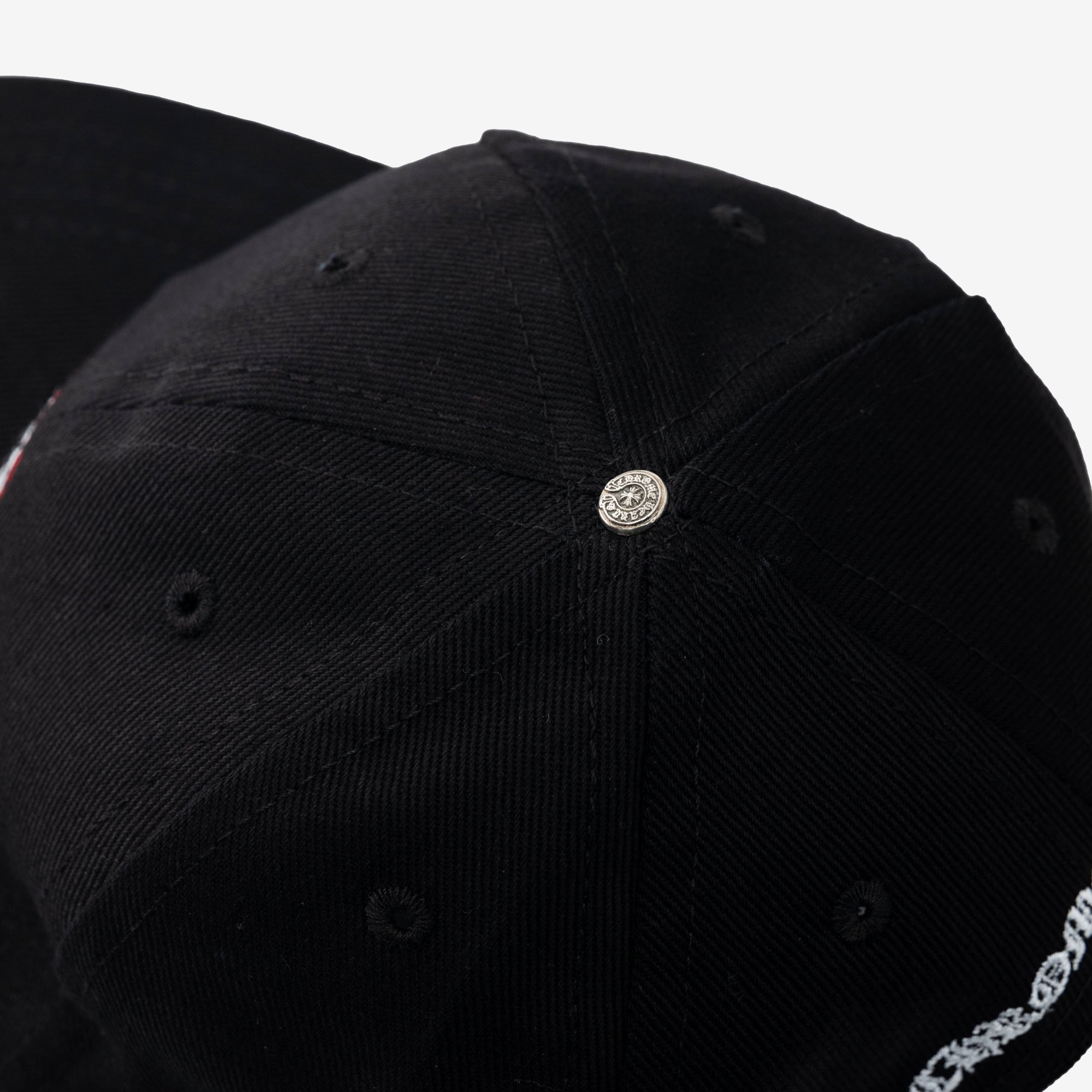Chrome Hearts Mattyboy Chomper Denim Cap Black - 5