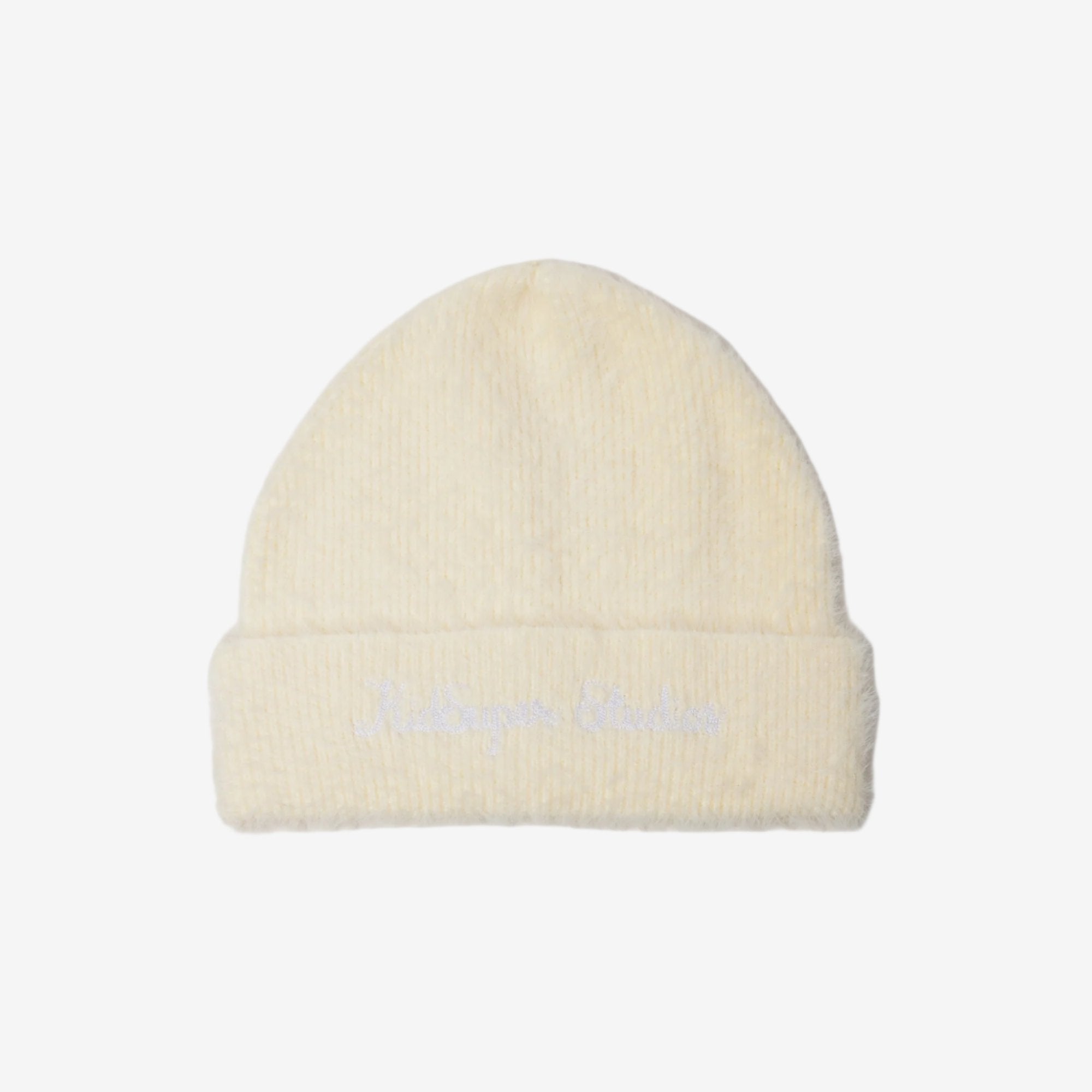 KidSuper Fuzzy Knit Beanie Cream - 1