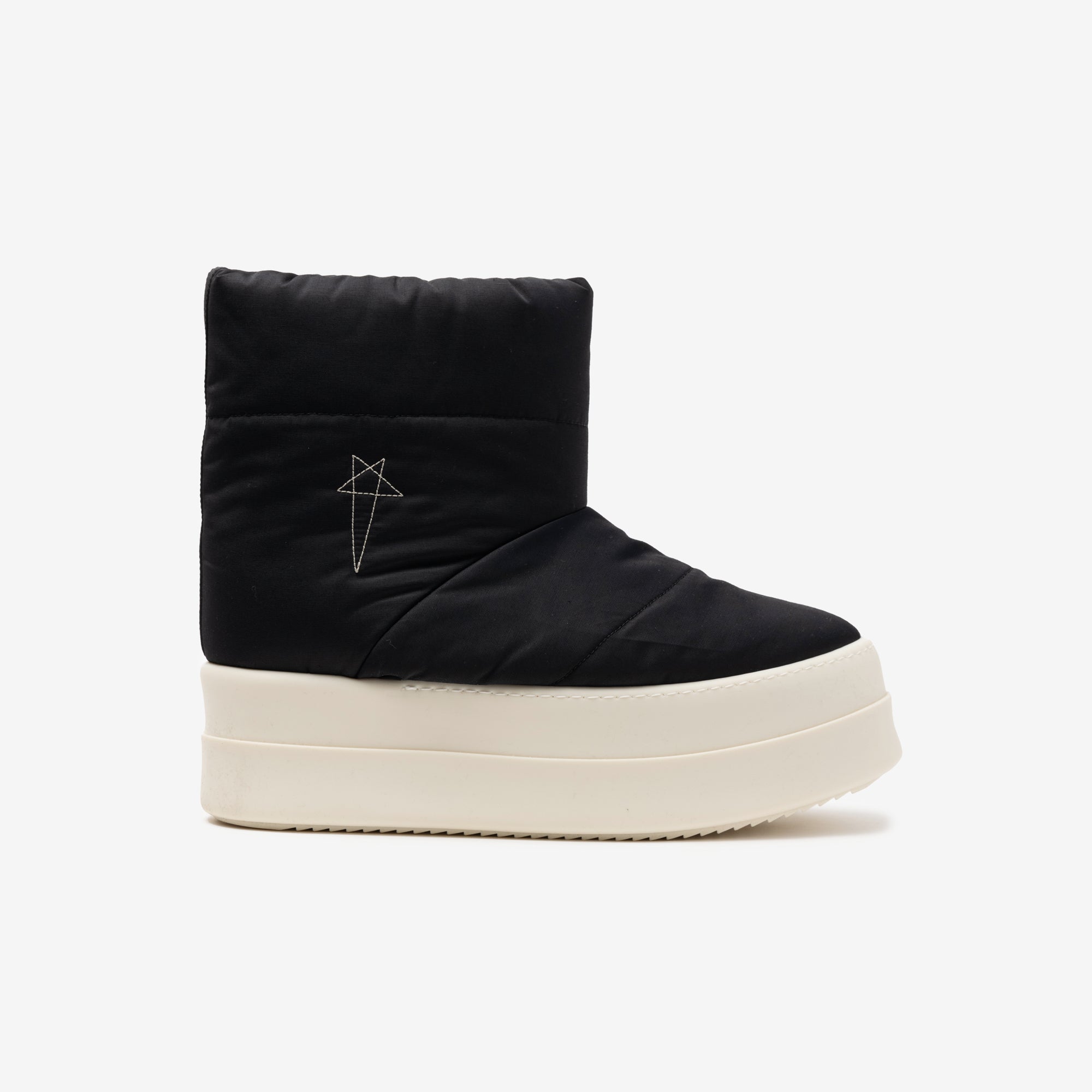 Rick Owens DRKSHDW Mega Bumper Low Lunar Boots Black/Pearl/Milk - 3