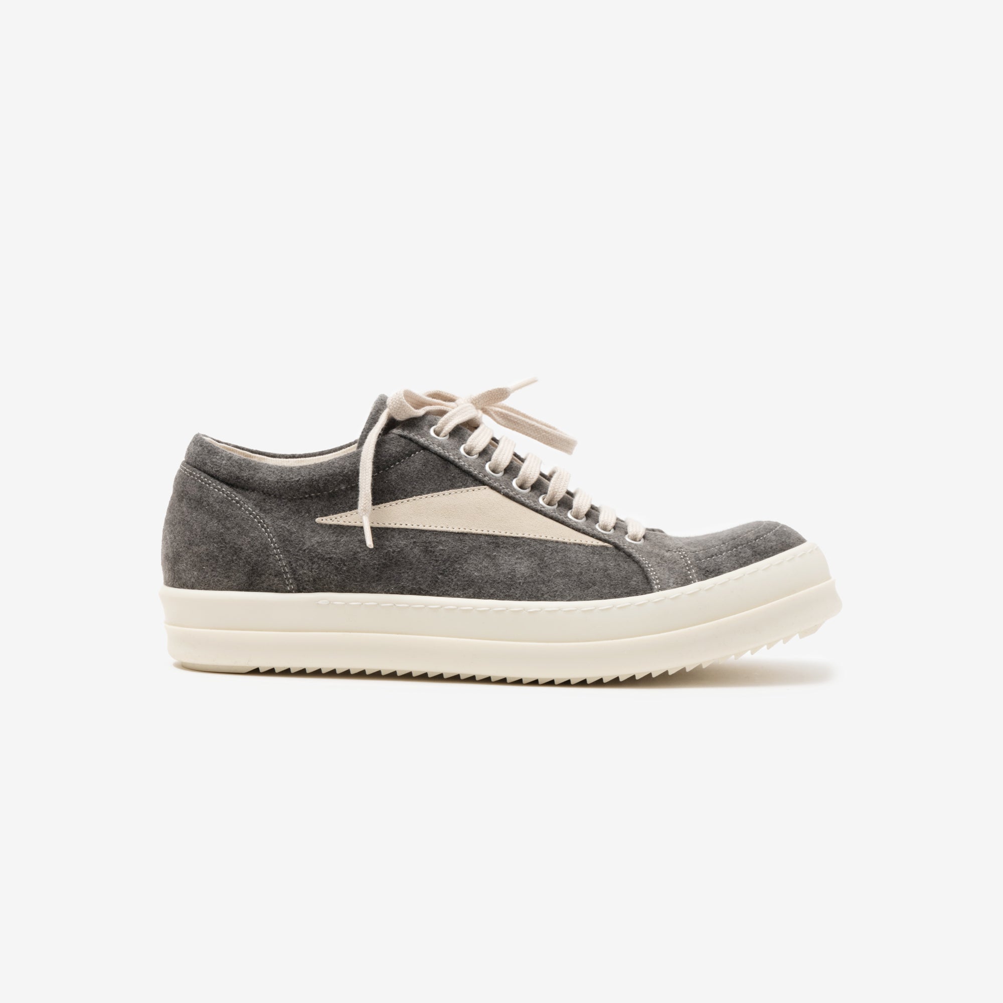 Rick Owens DRKSHDW Vintage Sneaks Dust/Milk/Milk - 3