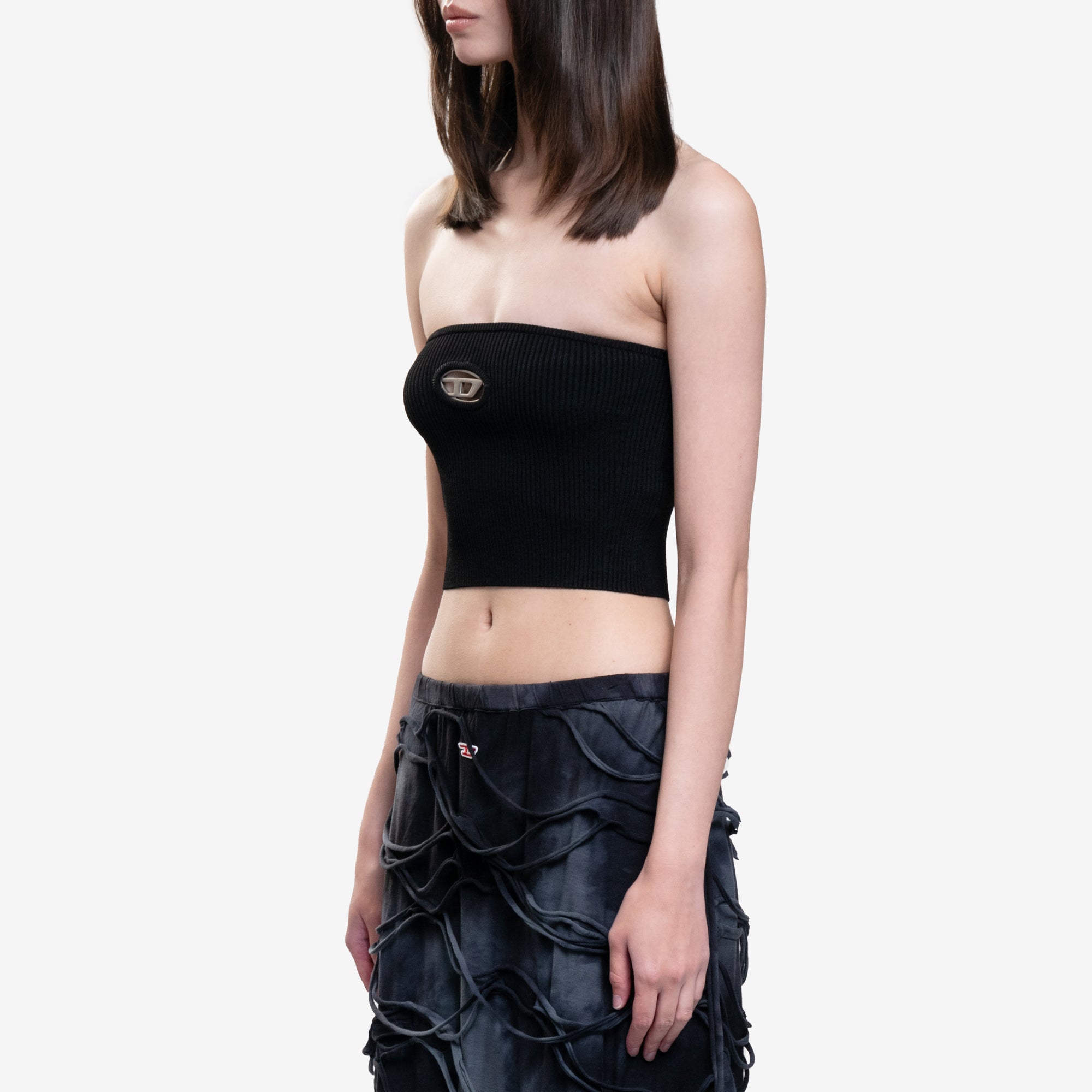 DIESEL Womens Clarksville Tube Top Black - 3