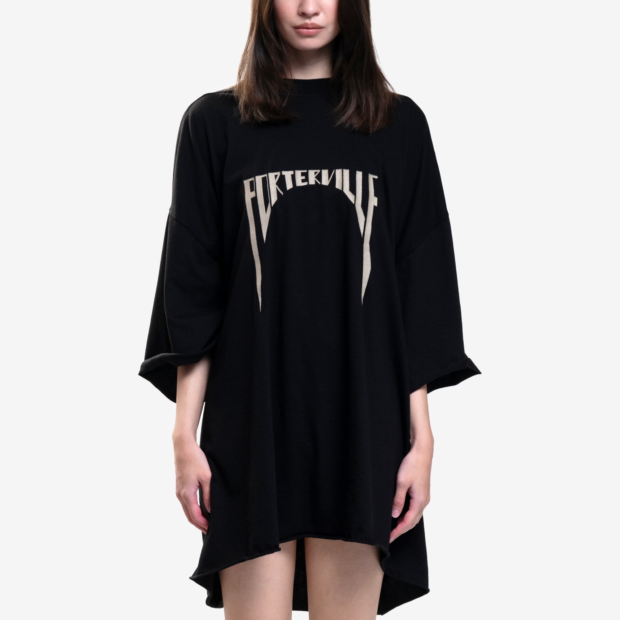 Rick Owens Porterville Tommy T-Shirt Black - 6