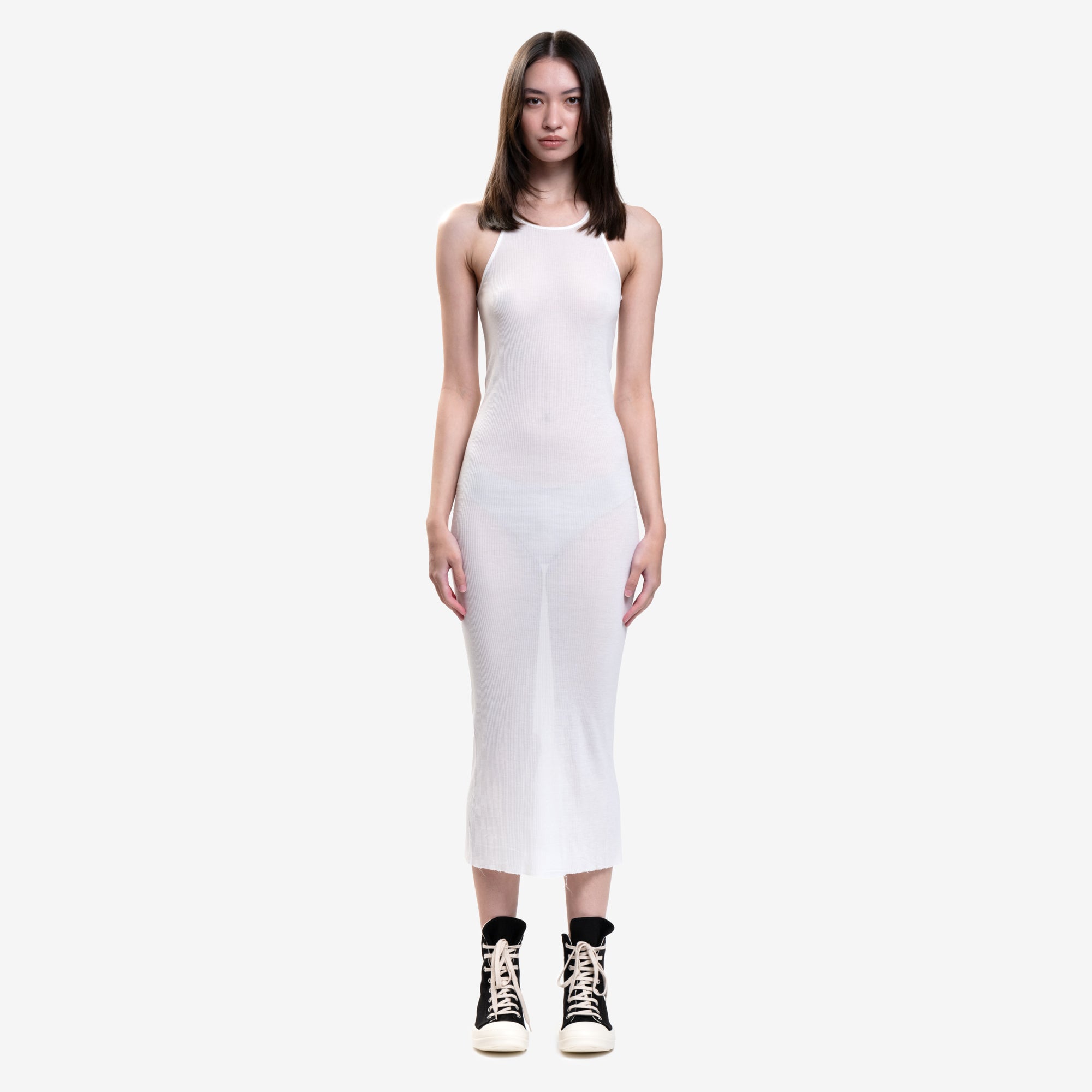 Photo of Rick Owens Womens Milk Tank Dress - 1