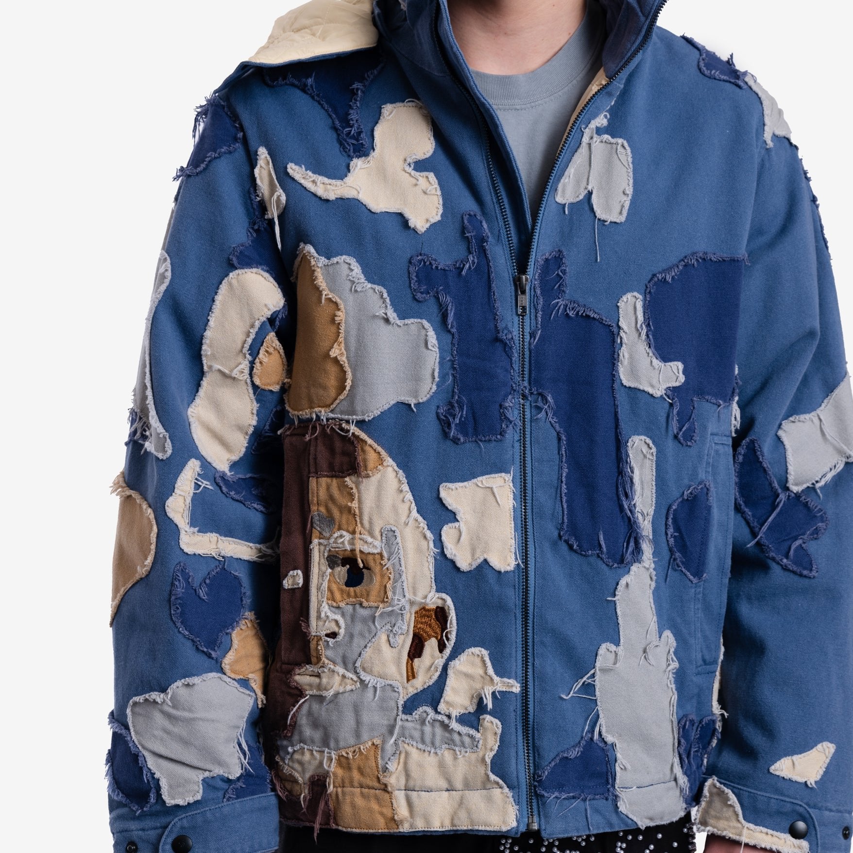 Photo of KidSuper Patchwork Canvas Jacket - 5