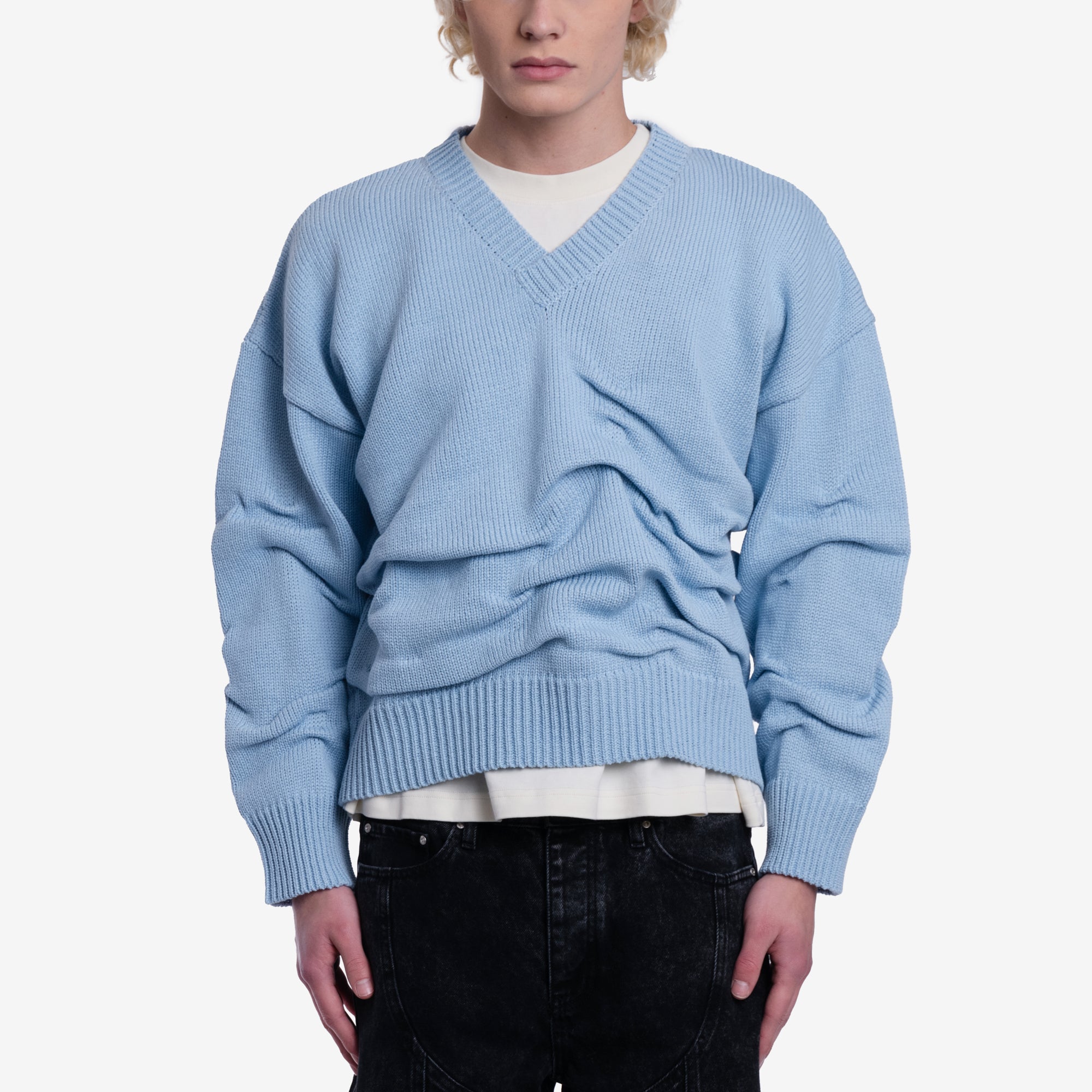 Achilles Ion Gabriel Rollover Sweater Blue - 1
