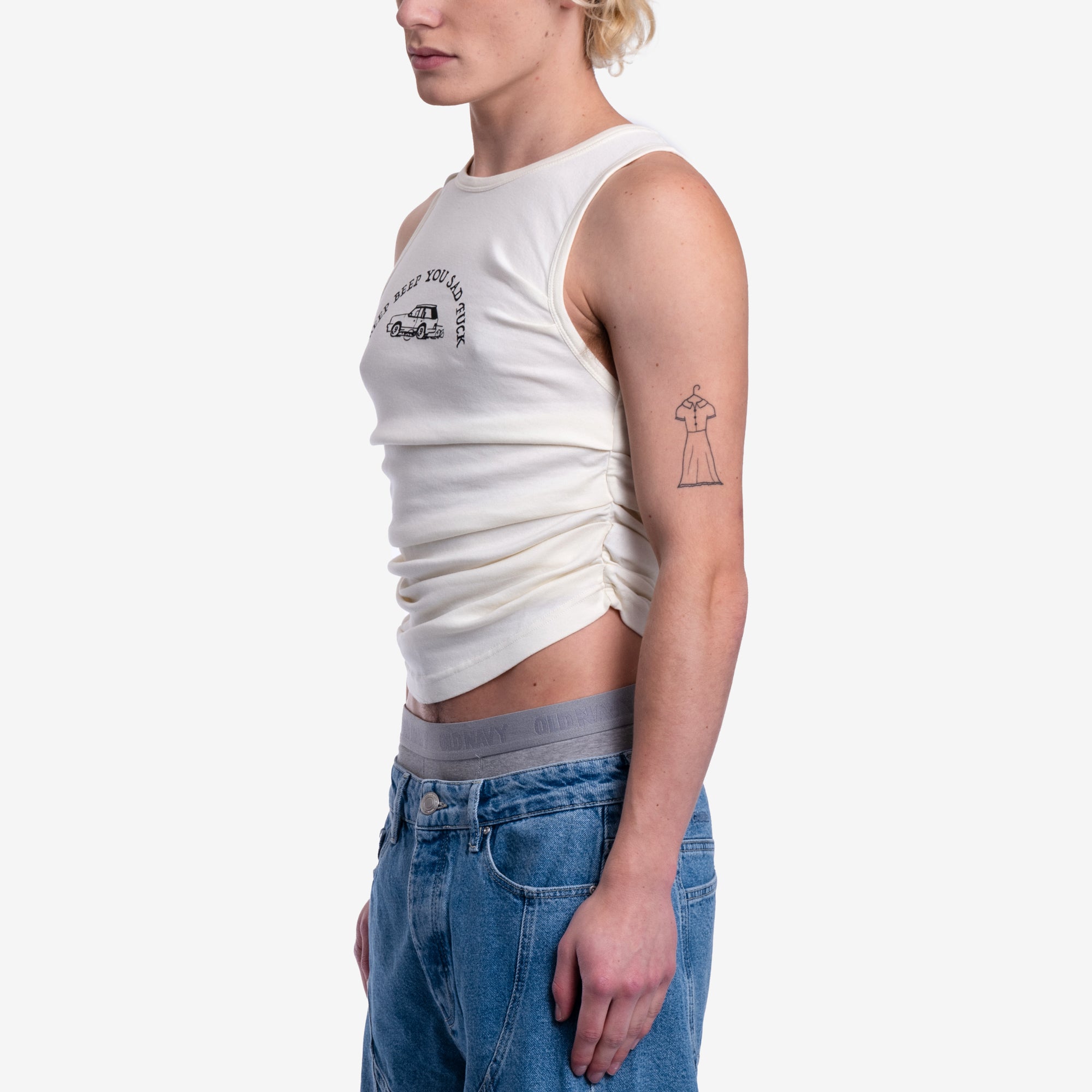Photo of Achilles Ion Gabriel Tie Wrinkle Tank Top - 3