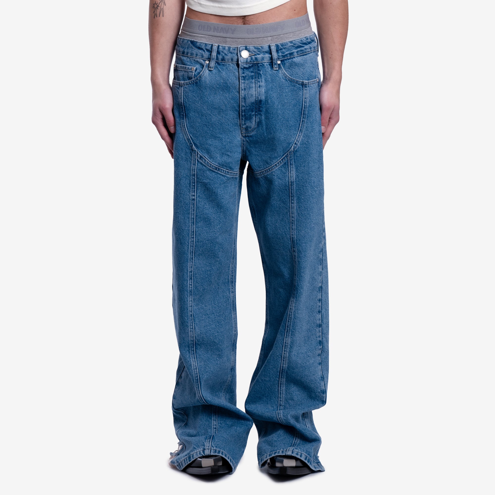 Achilles Ion Gabriel Hunkers Jeans Light Blue - 1