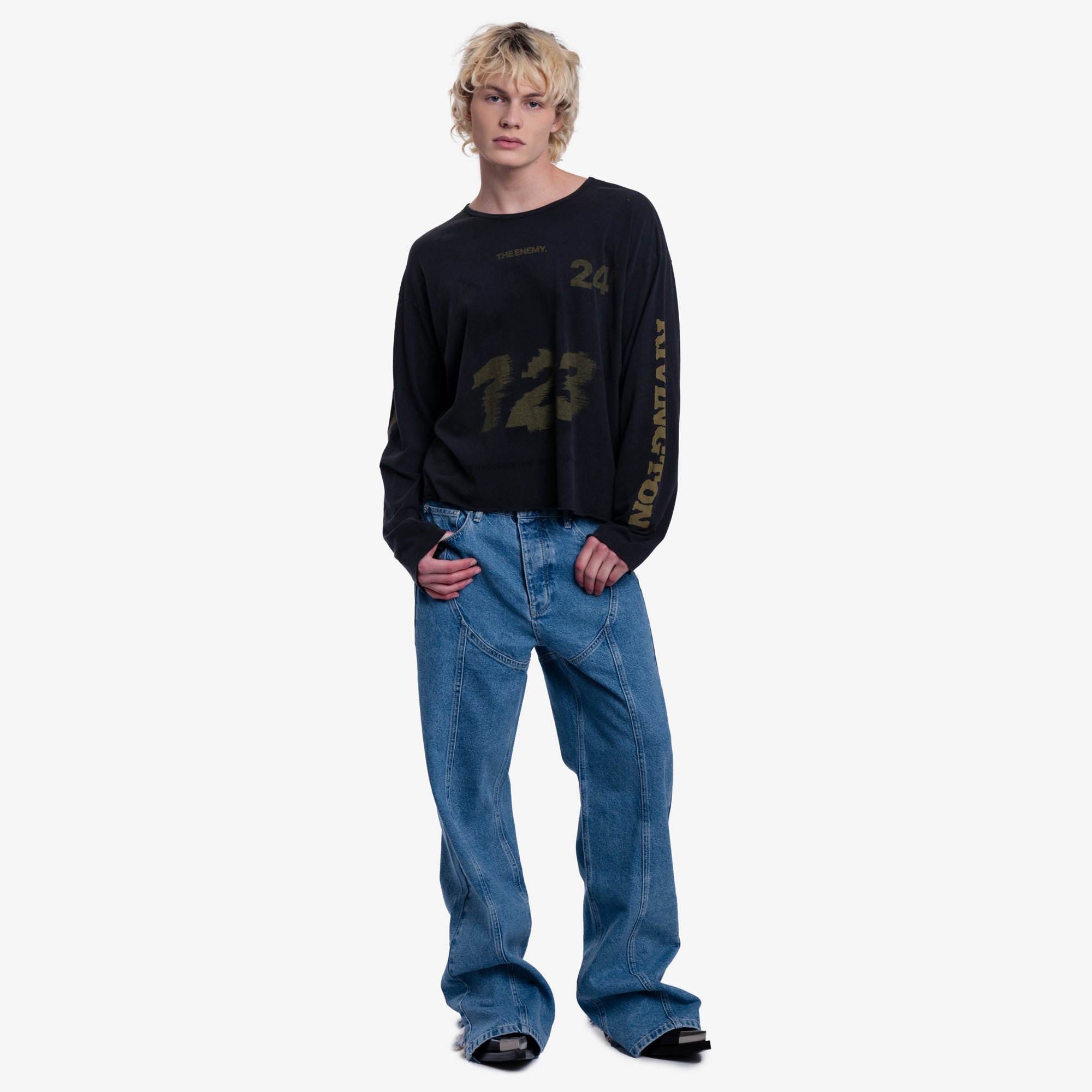 RRR123 Inri Enemy LS Vintage T-Shirt