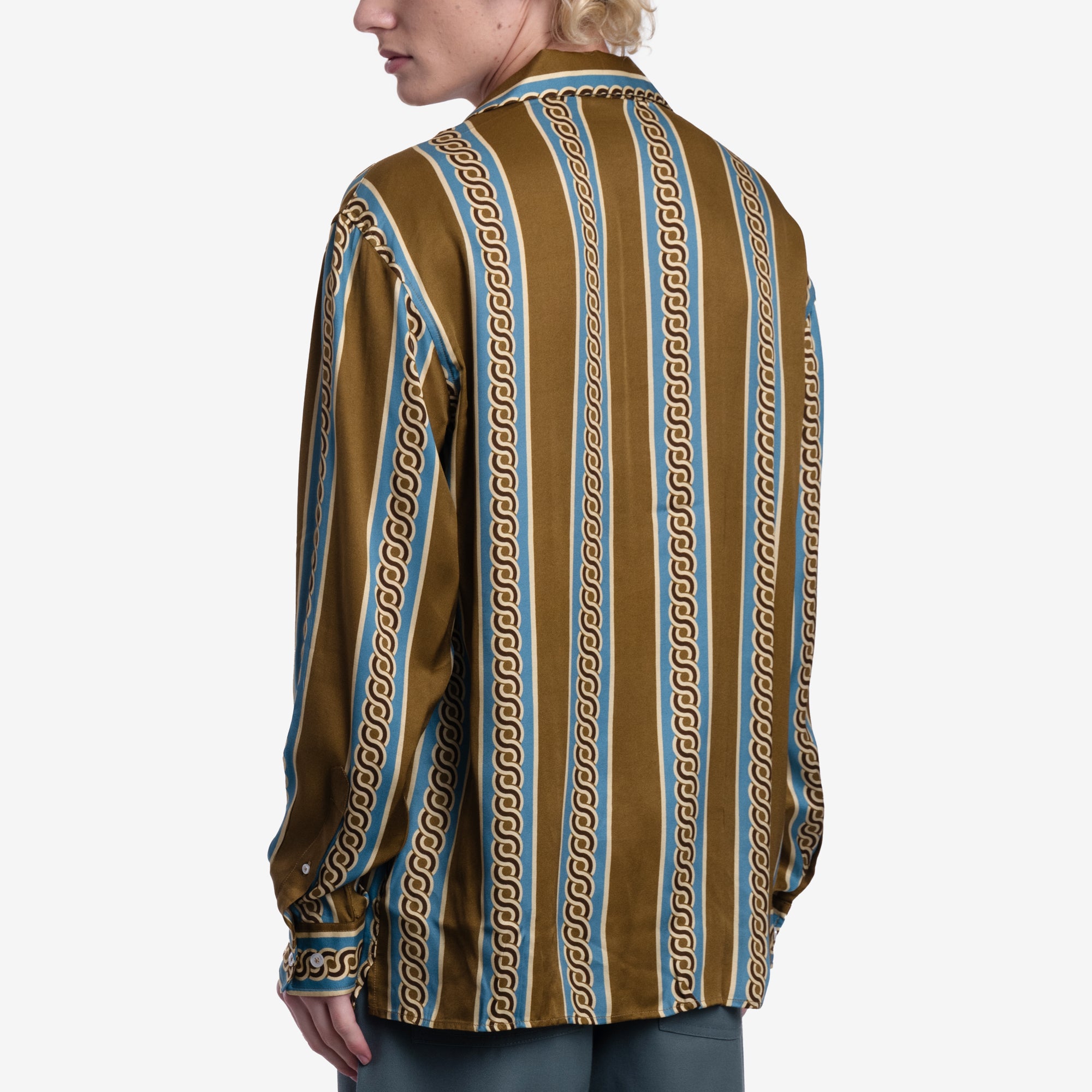 Drôle de Monsieur La Chemise Tresses Mustard - 4