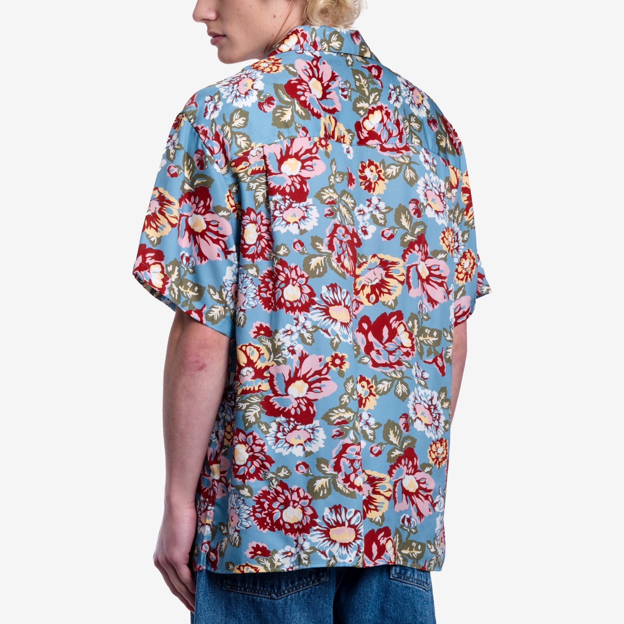 Drôle de Monsieur La Chemise Peony Blue - 4