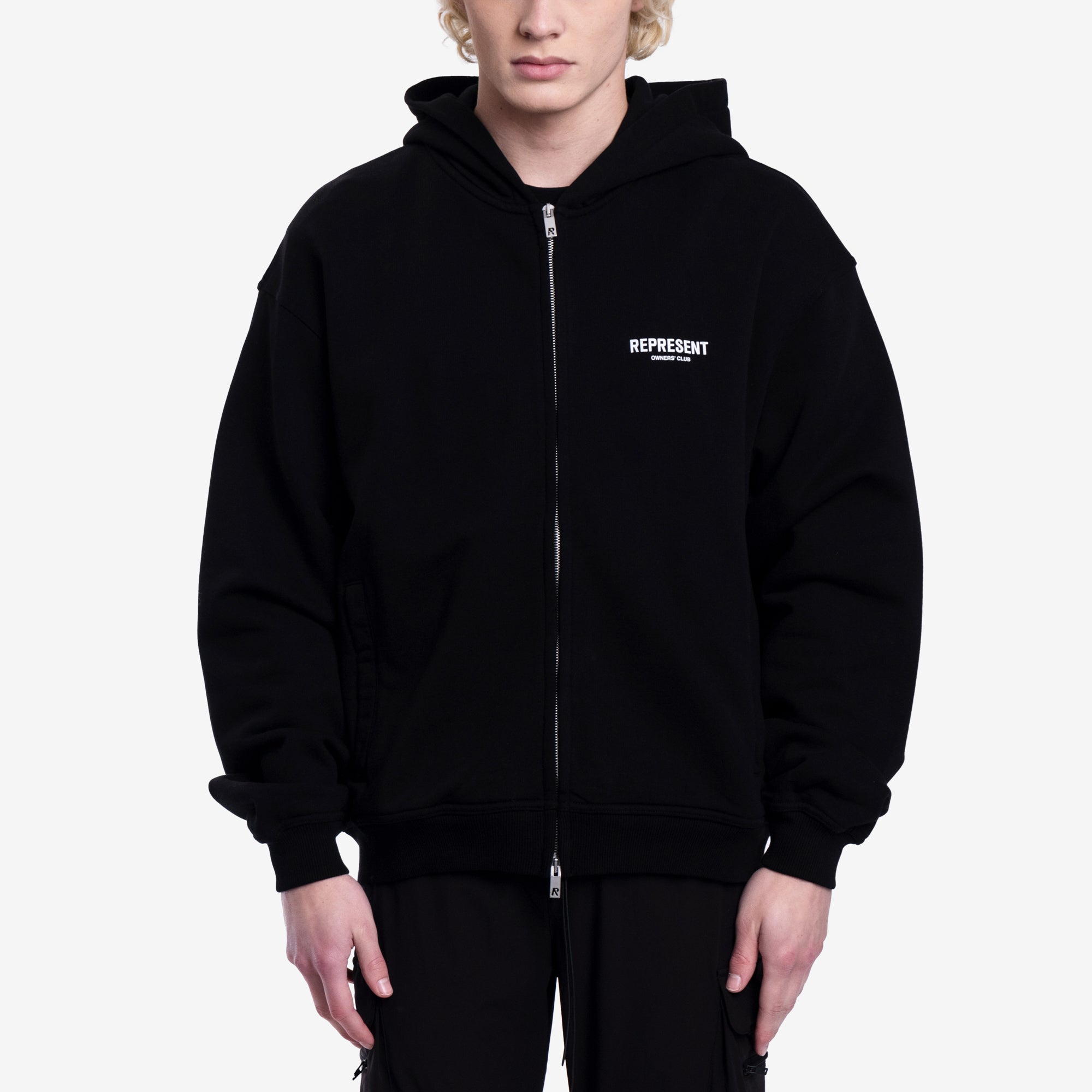 Represent Owners Club Zip Hoody Black - 1