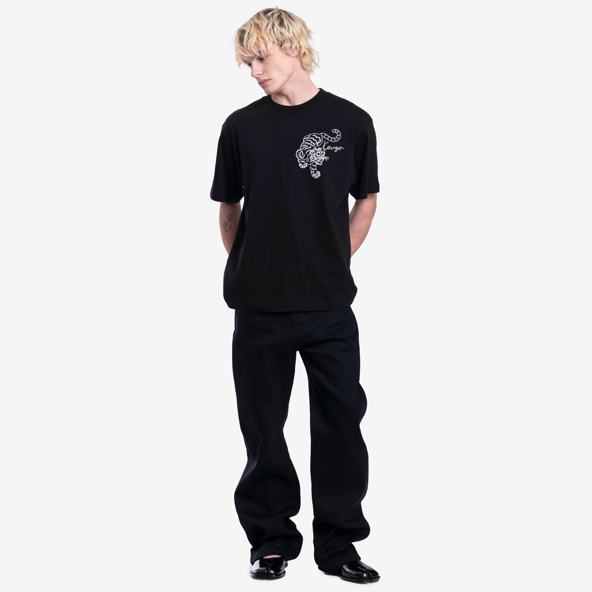 Photo of MARNI Wide Leg Soft Cotton Jeans - 2