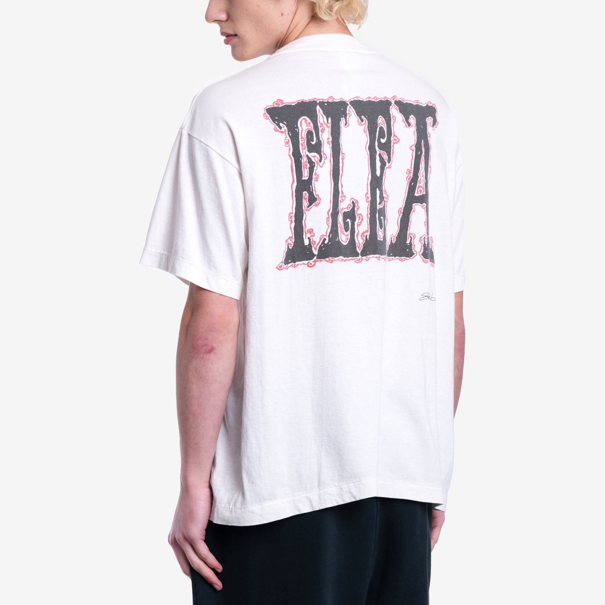 Saint Mxxxxxx Cactus Plant Flea Market Sun T-Shirt White - 4